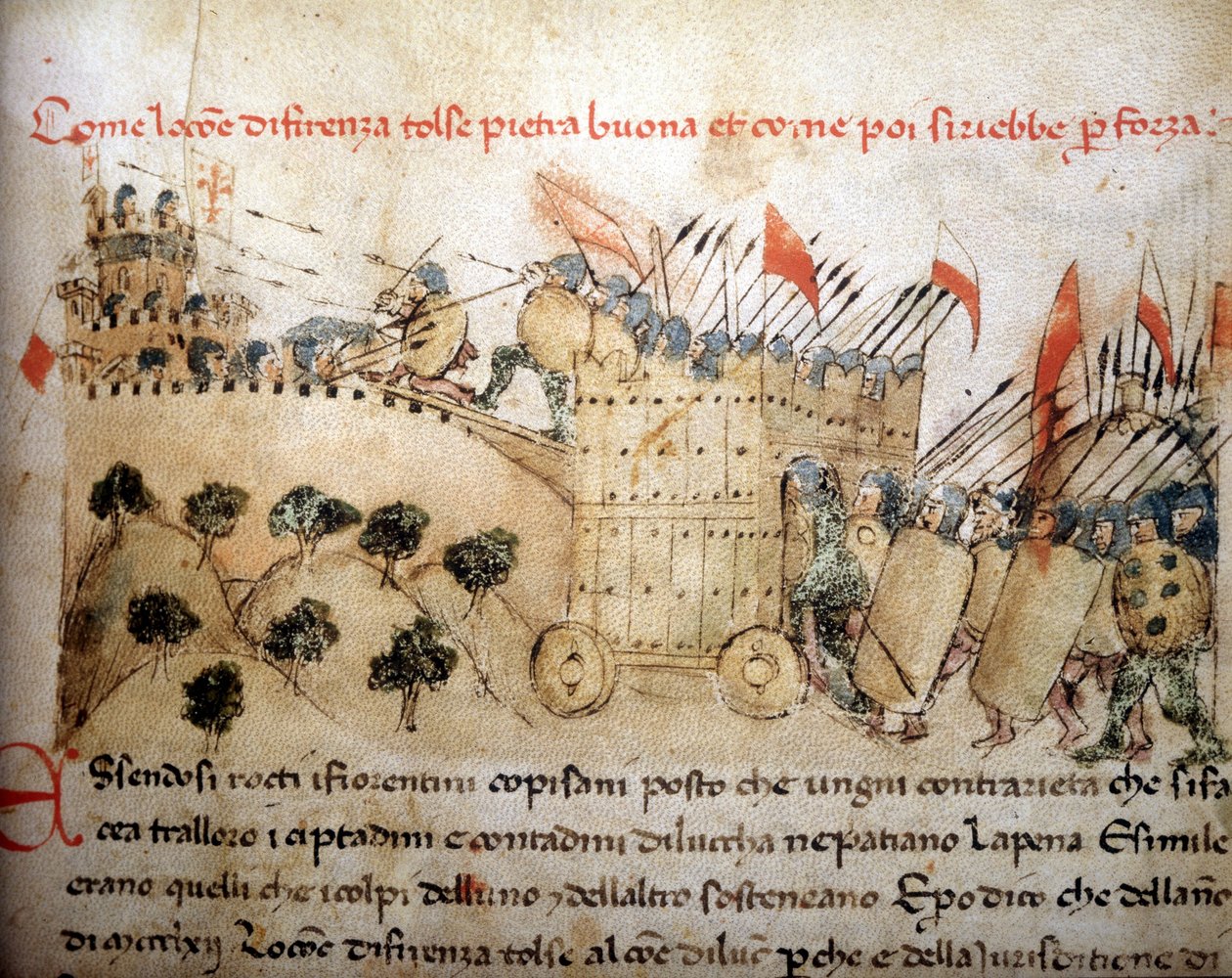 De stad Florence veroverde Pietrabuona, die later door de inwoners van Lucca werd overgenomen - in 