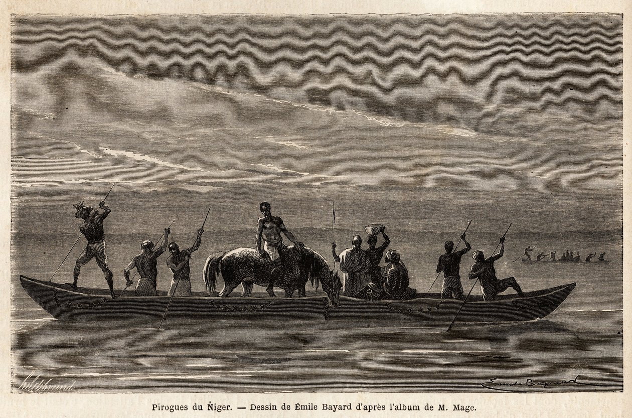 De lange kano