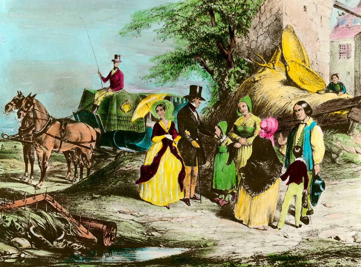 De heer en zijn boer door Unknown artist