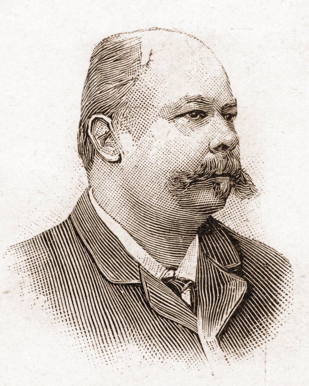 De leden van de Académie Française in 1895: portret van Henri Meilhac (1831-1897), Franse toneelschrijver. door Unknown artist