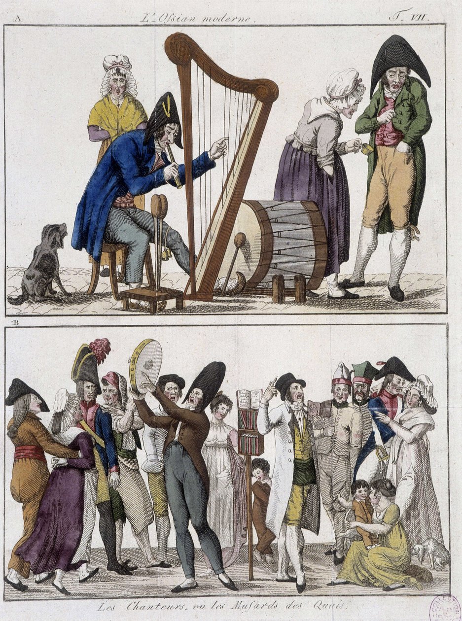 De moderne Ossian (man orkest) en 