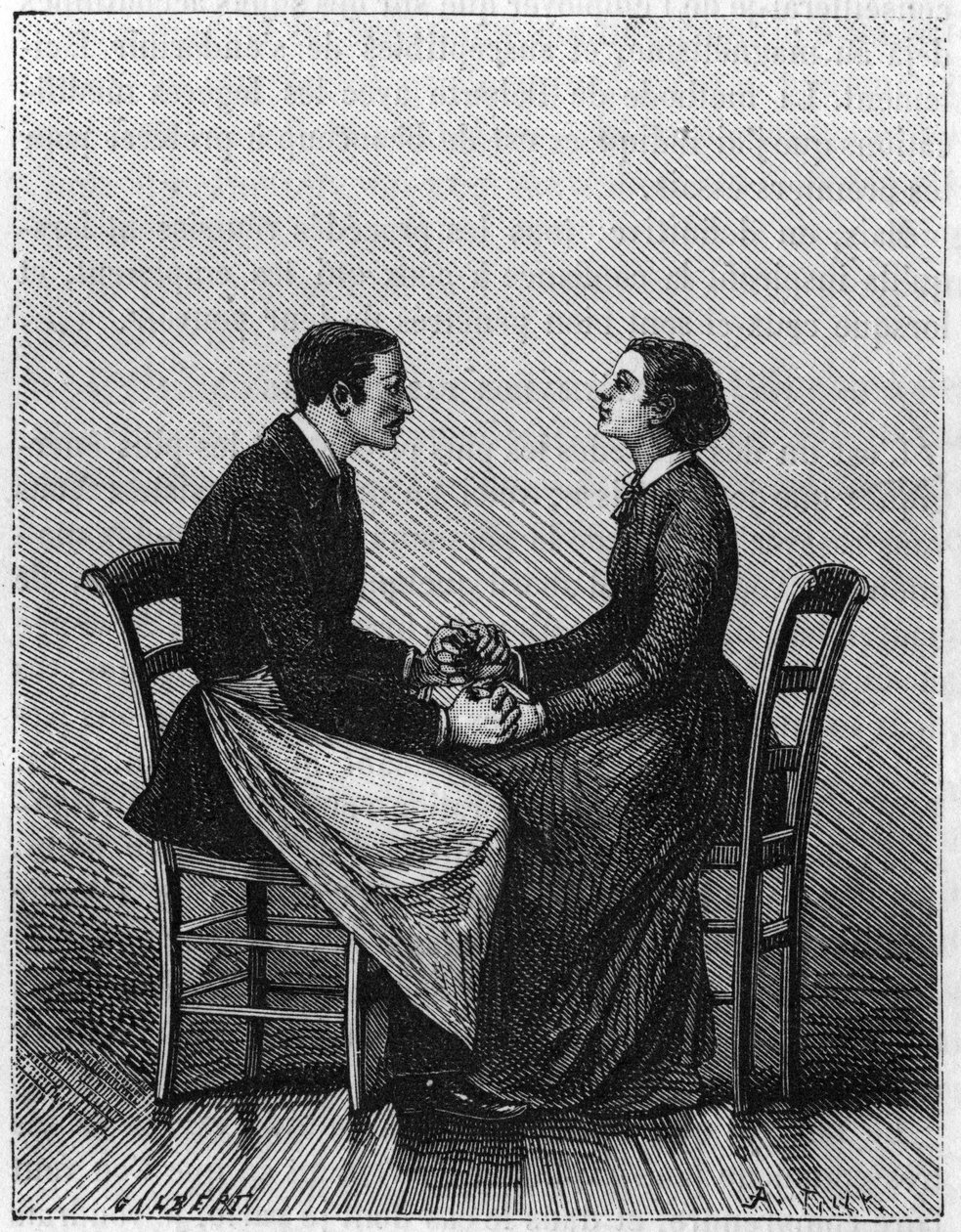 De fenomenen van hypnose: Een manier om hypnotische slaap te bepalen door Unknown artist