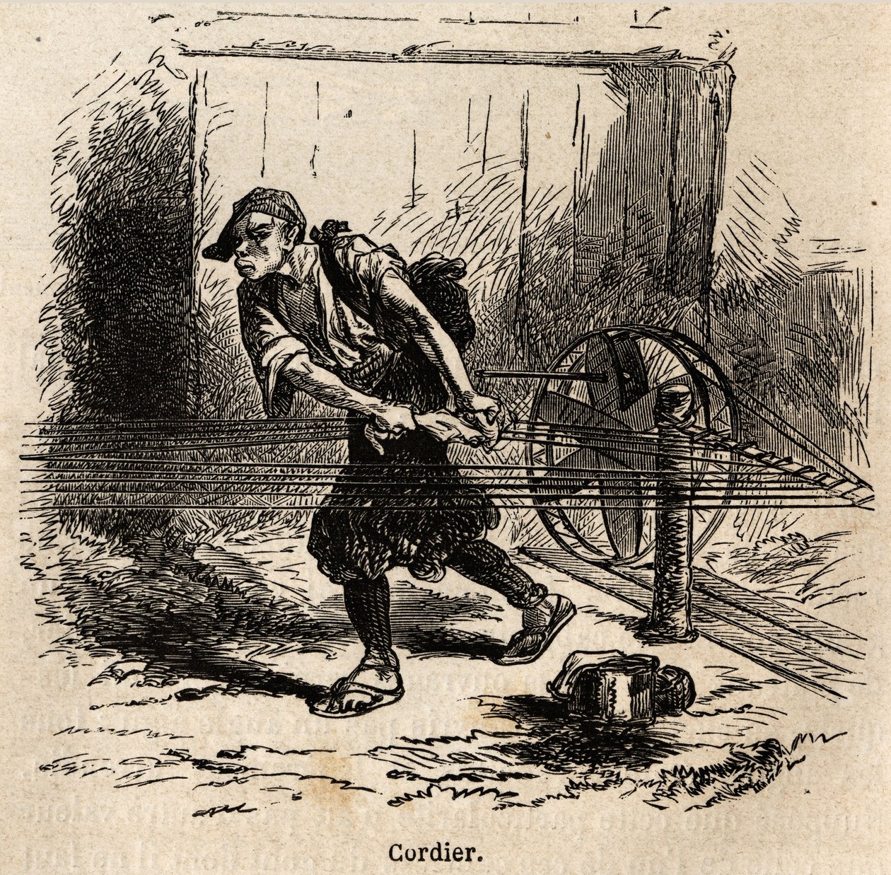 De touwslager door Unknown artist