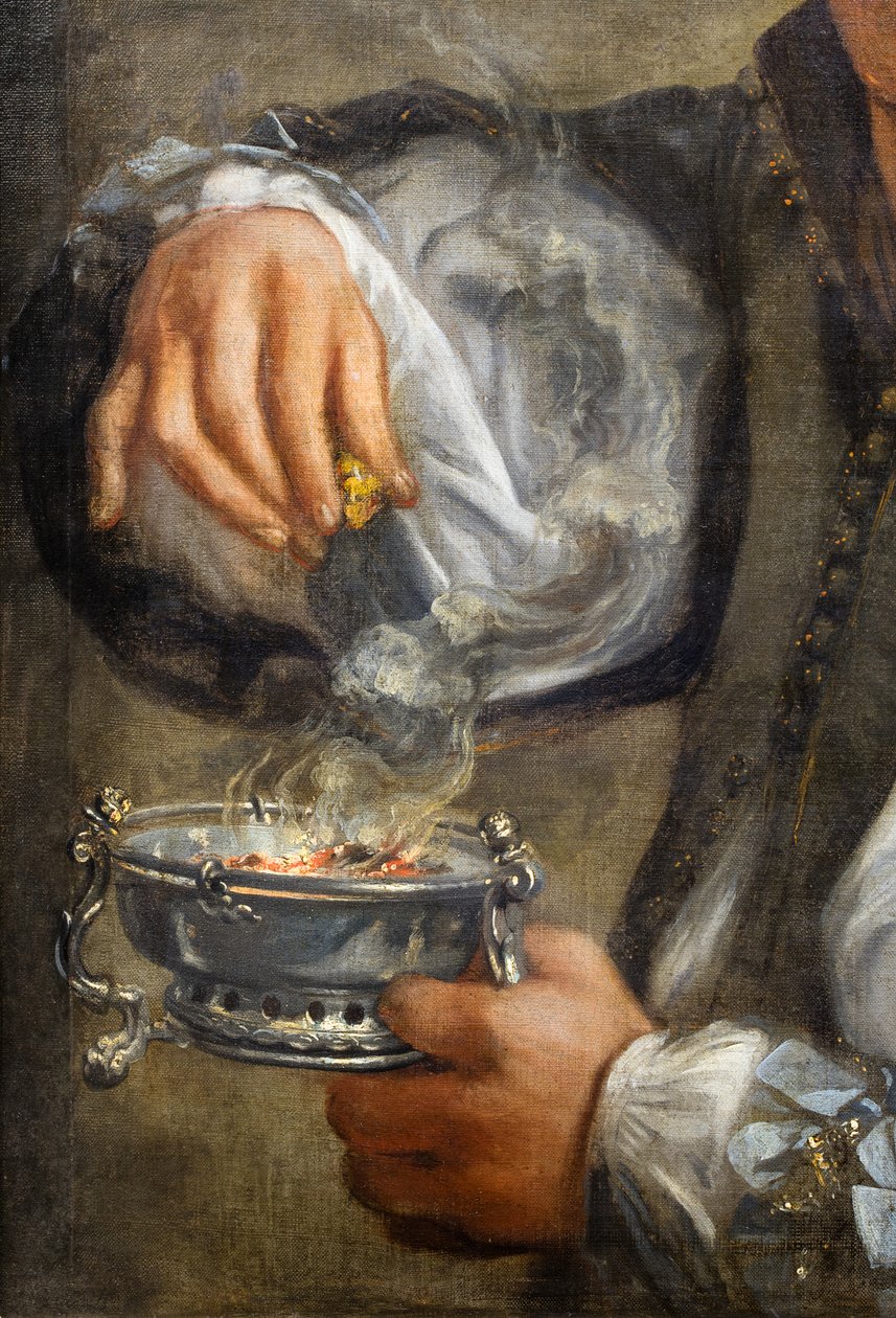 De reukzin (detail) door Unknown artist