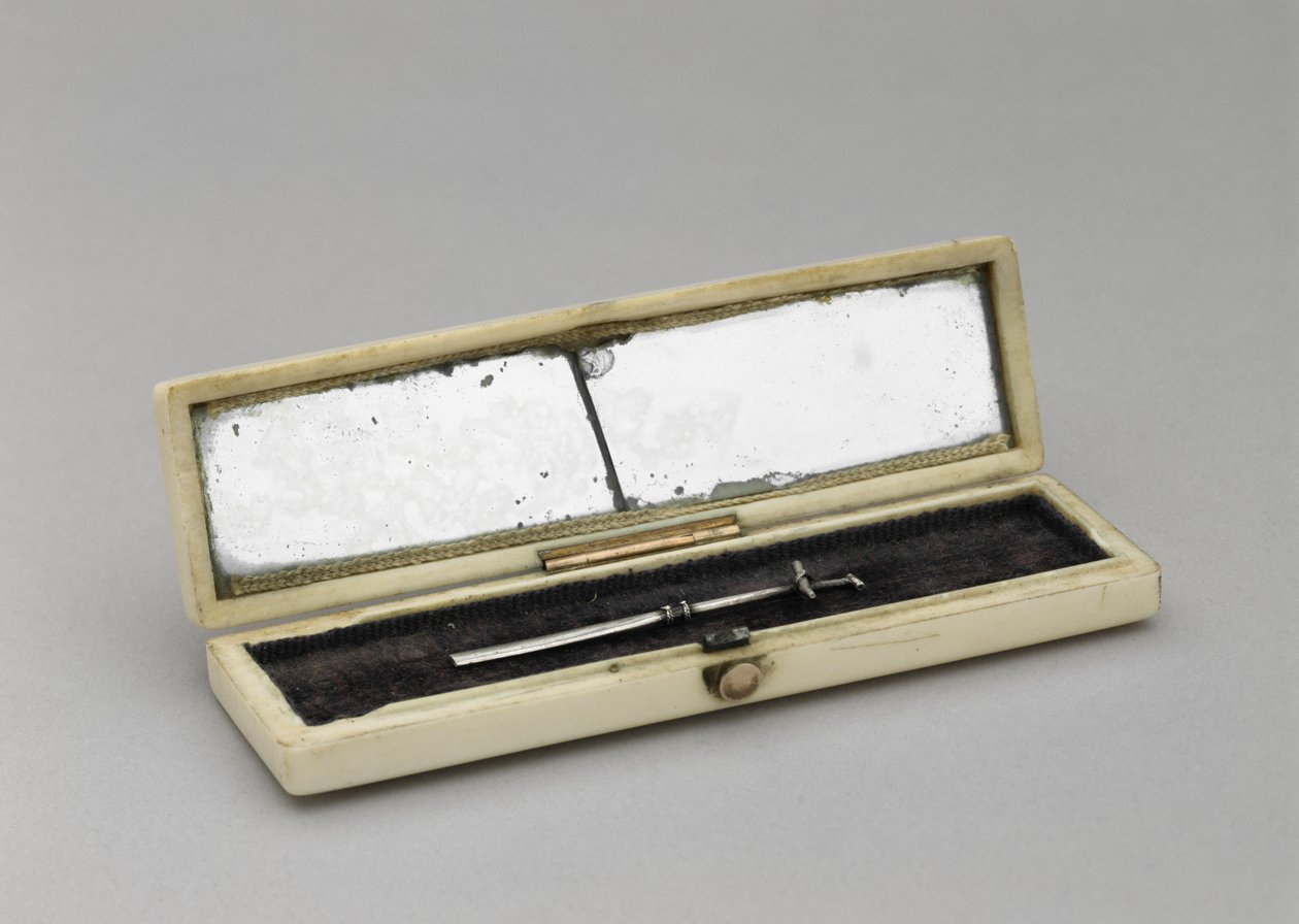 Tandenstokerdoos, ca. 1840-1880 door Unknown artist