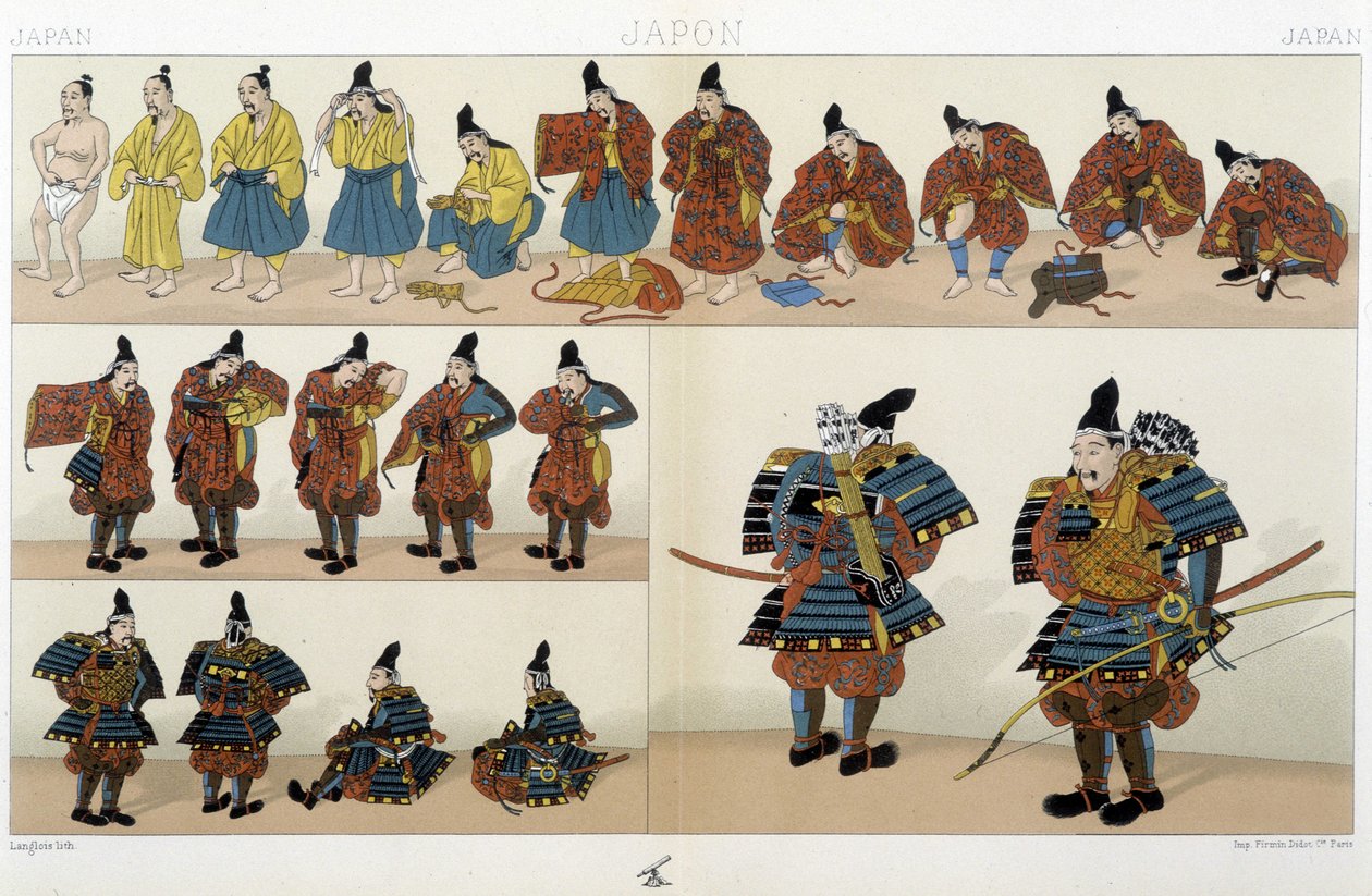 Traditionele Japanse Samoerai-kleding - in 