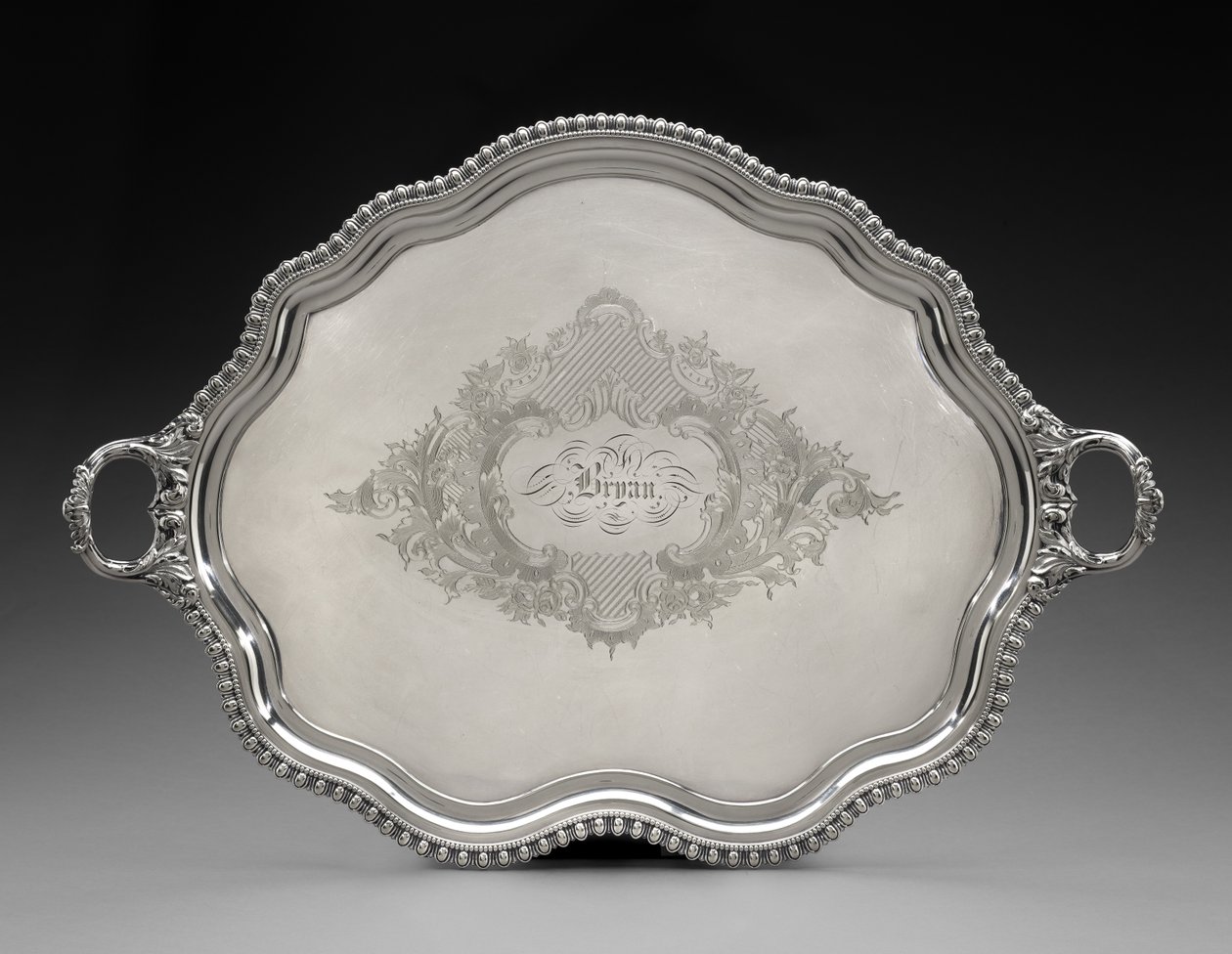 Dienblad (ca. 1855) door Unknown artist