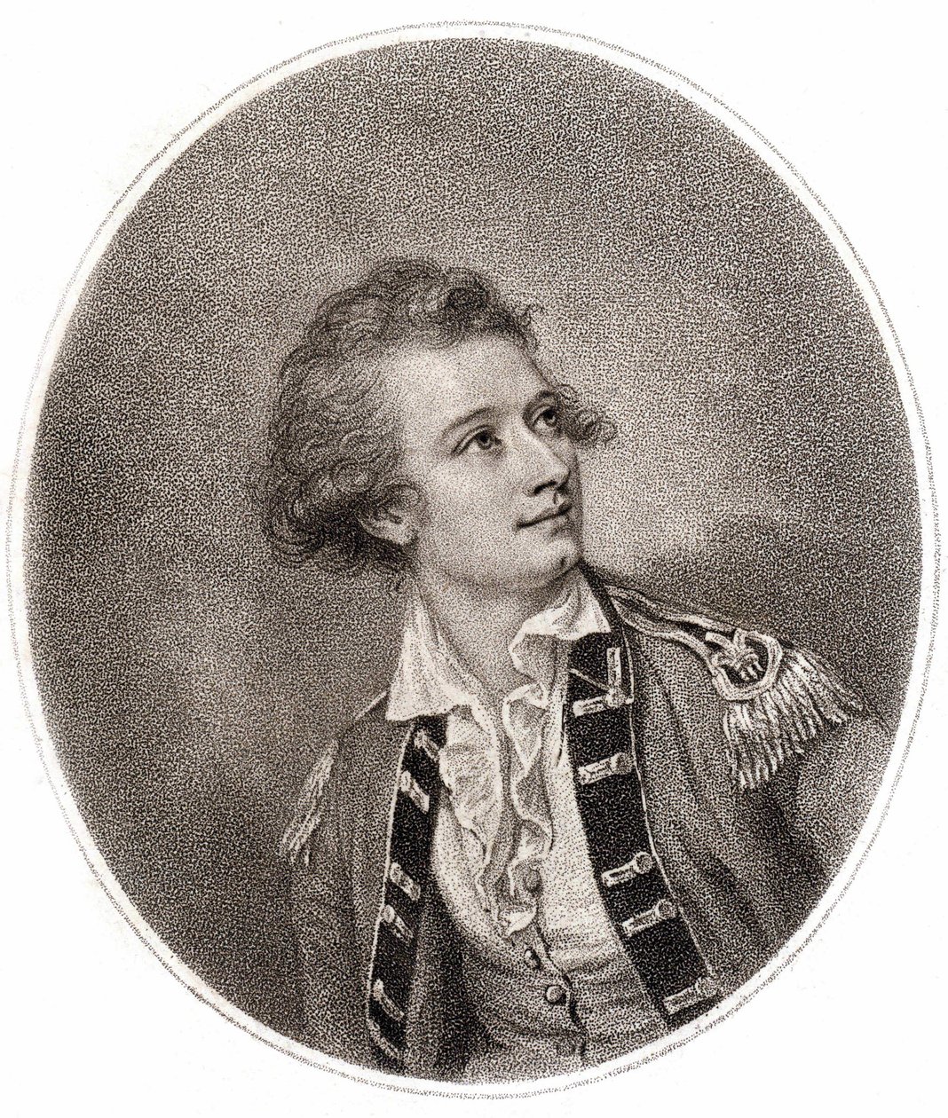 Vicente Lunardi, een Italiaanse luchtvaartpionier, die de eerste ballonvaart in Engeland maakte op 14 september 1784. Gravure uit het einde van de 18e eeuw. door Unknown artist