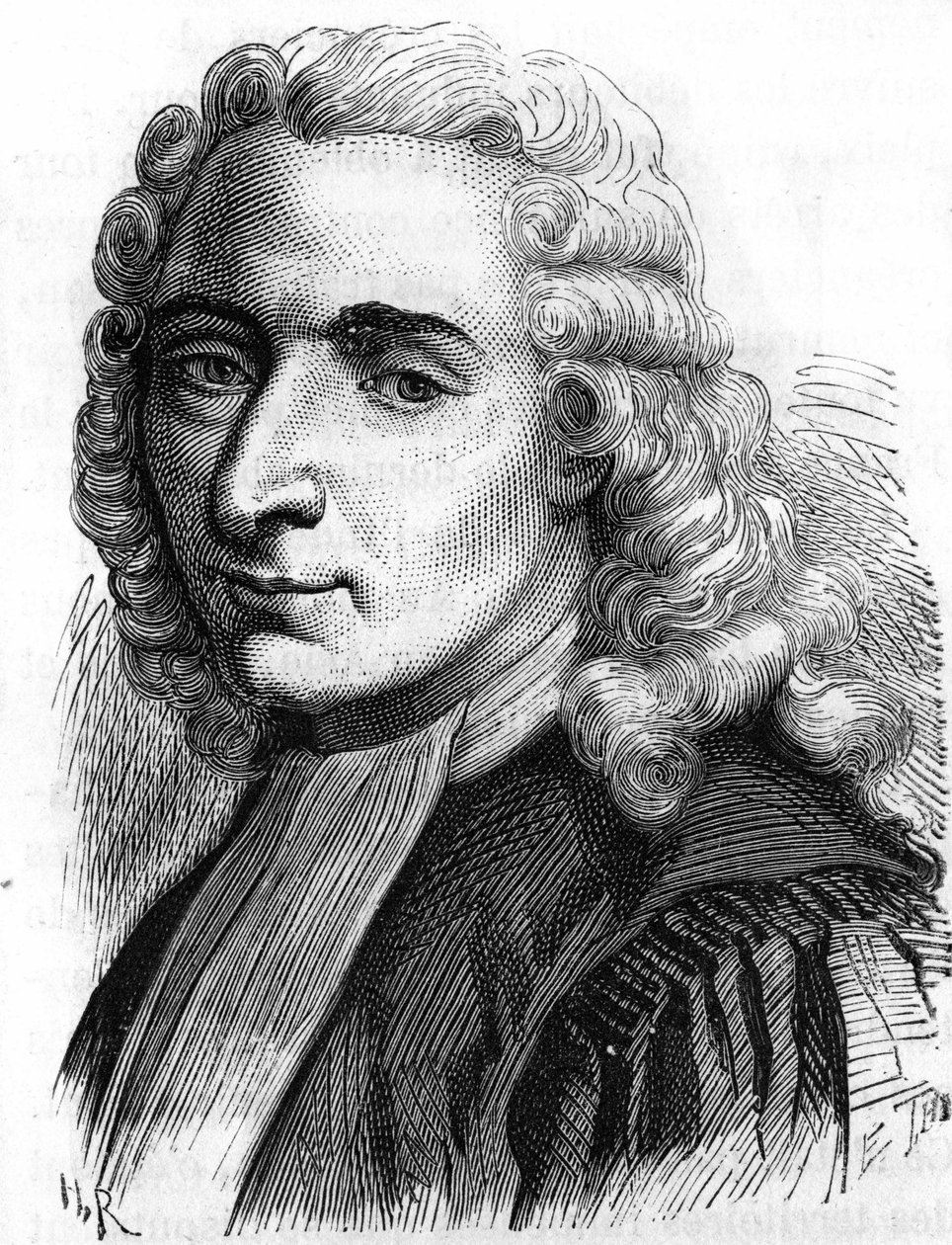 Portret van Jean-Baptiste de Machault d