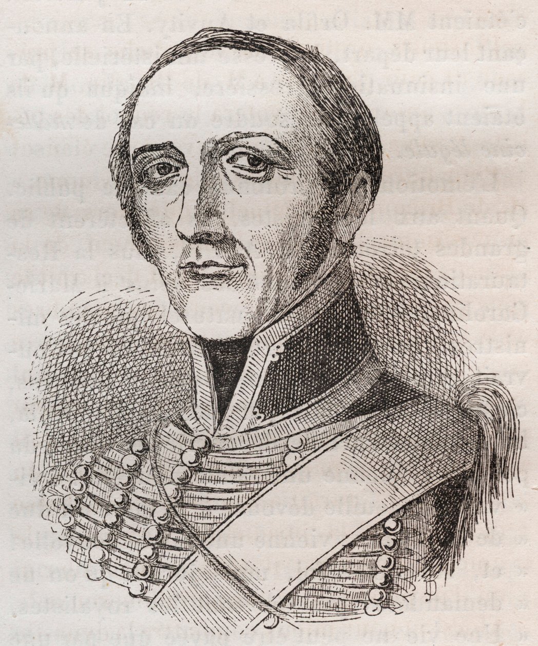 Portret van Armand Francois Bon Claude, graaf van Bricqueville door Unknown