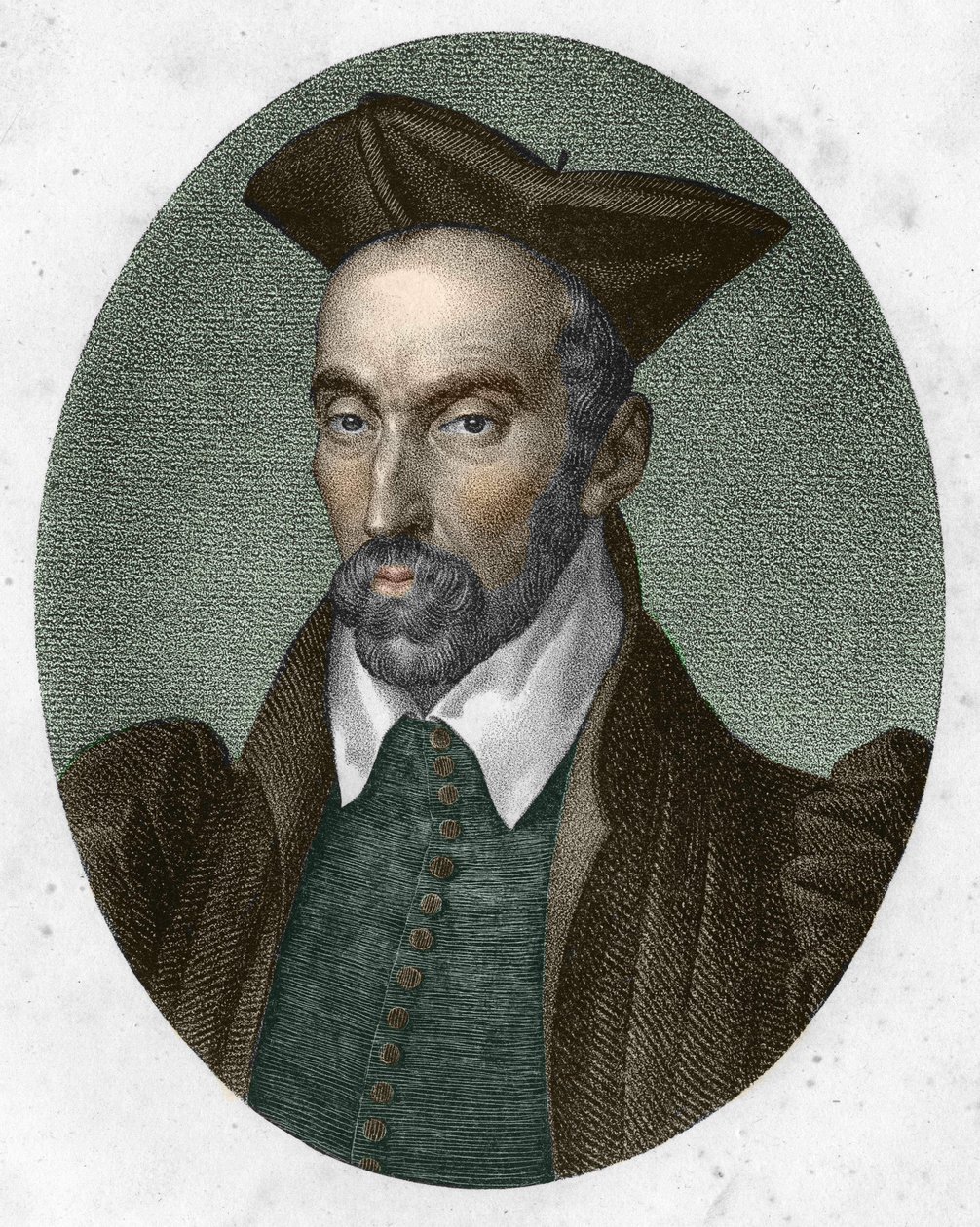 Portret van Etienne Pasquier. Franse advocaat, humanist en historicus (1529-1615). door Unknown artist