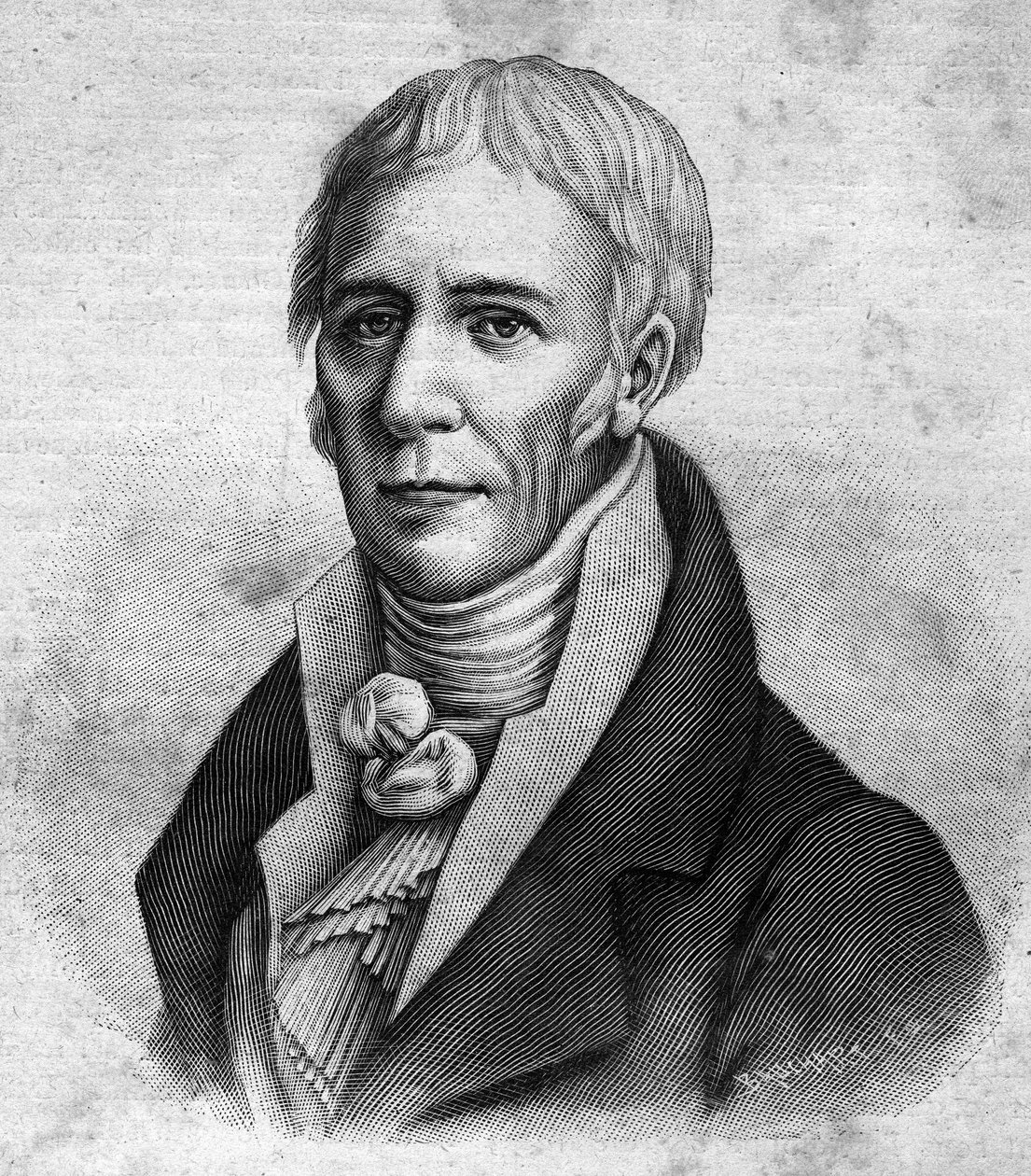 Portret van Jean Baptiste Lamarck (1744-1829) - in 