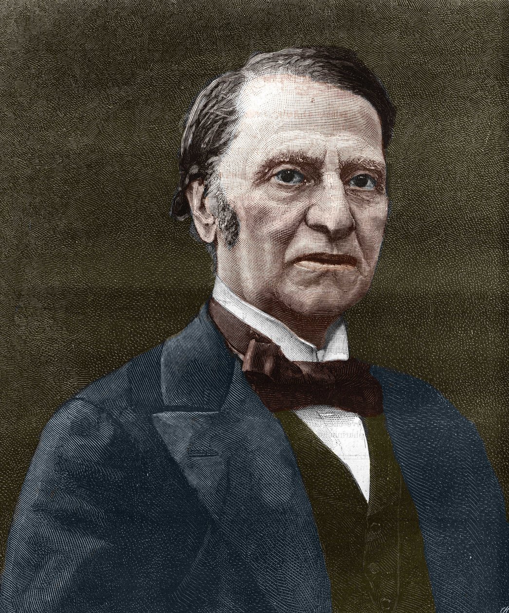 Portret van Louis Blanc, Franse politicus en historicus (1811-1882). door Unknown artist