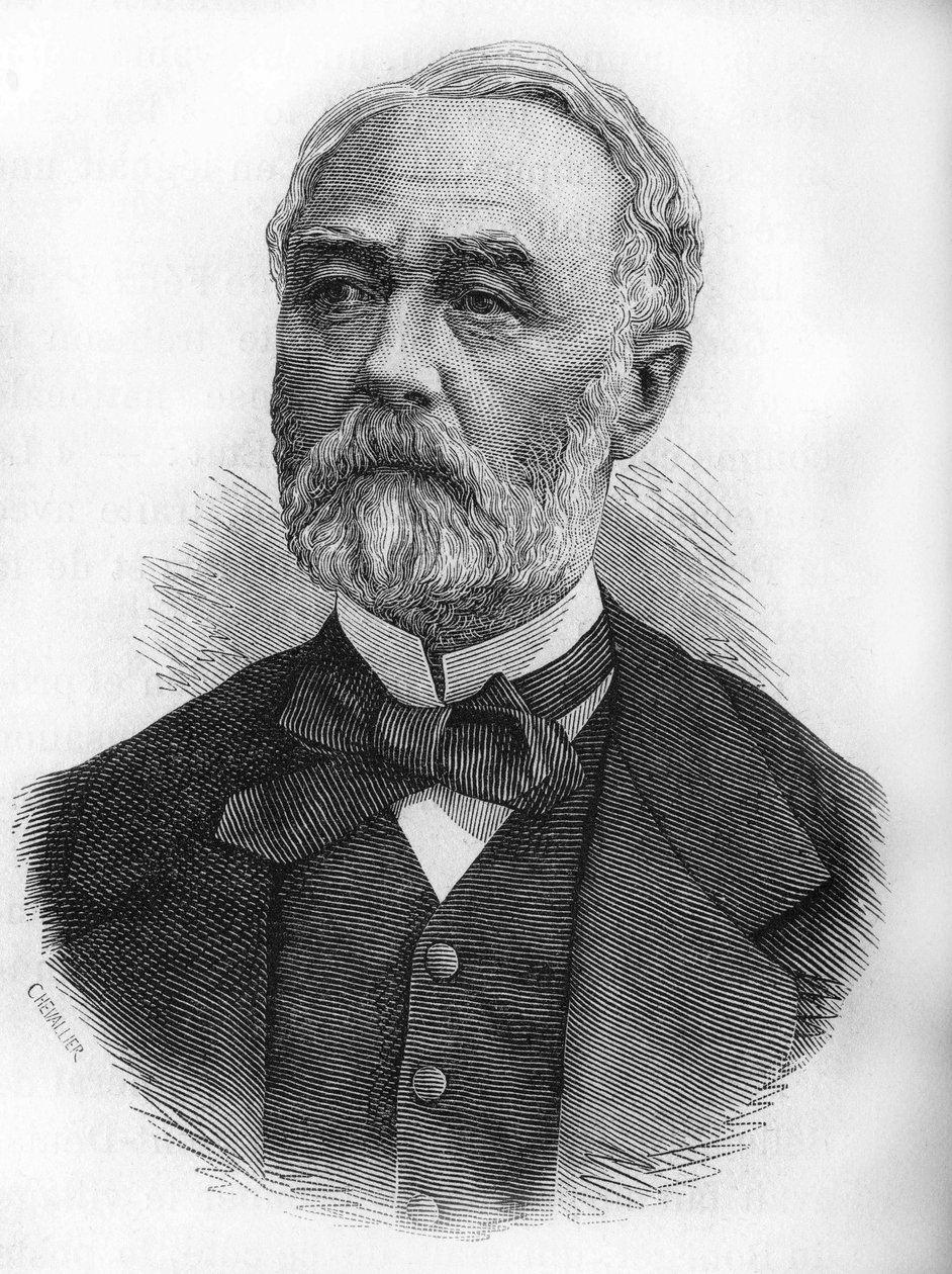 Portret van Pierre Frédéric Dorian (1814-1873), Franse industrieel en politicus. door Unknown artist