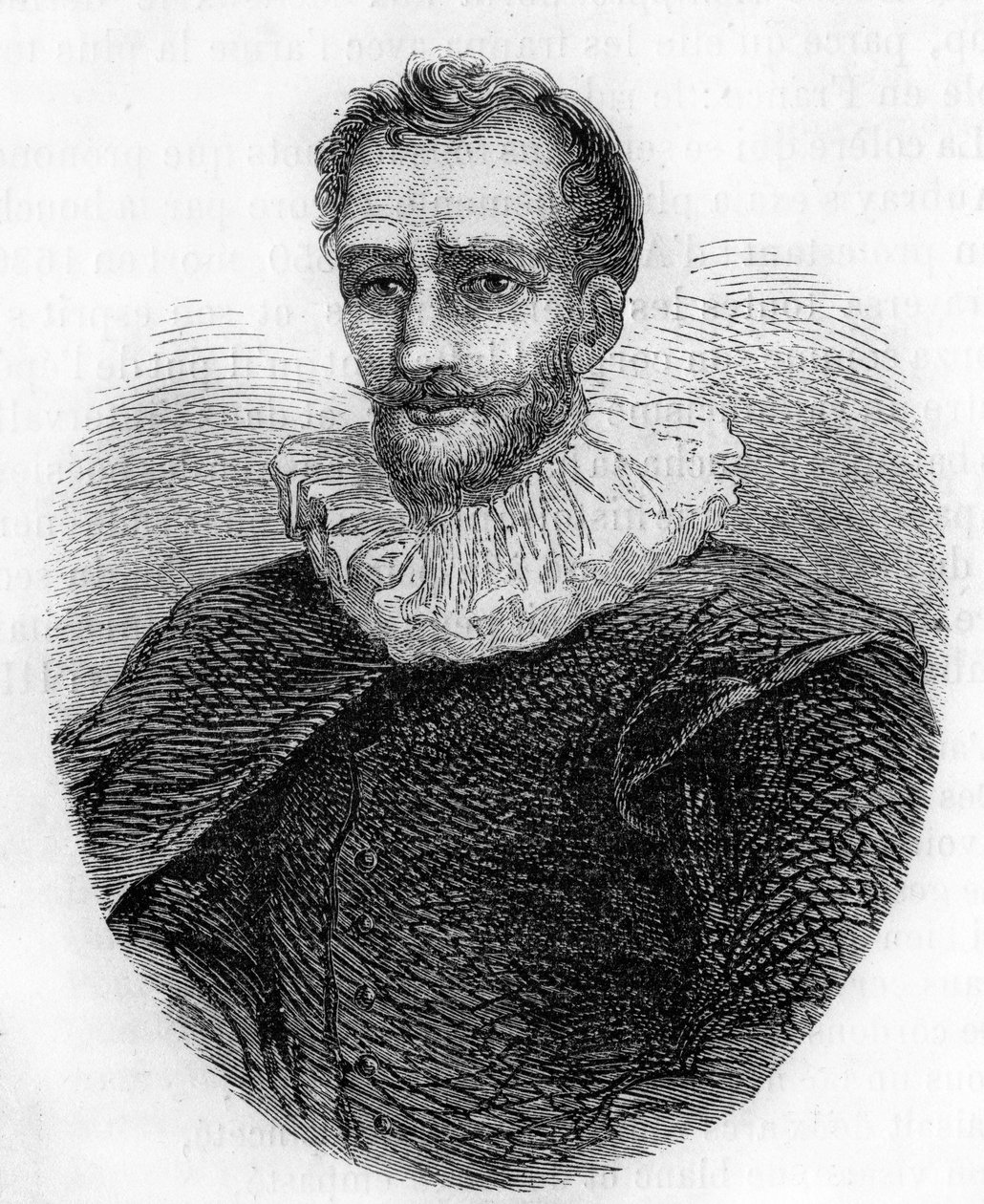 Portret van Théodore Agrippa d