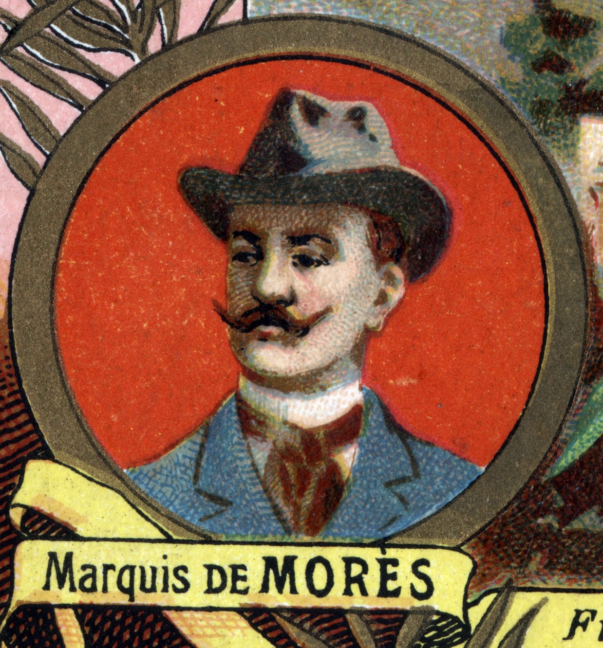 Portret van de Markies de Mores door Unknown artist