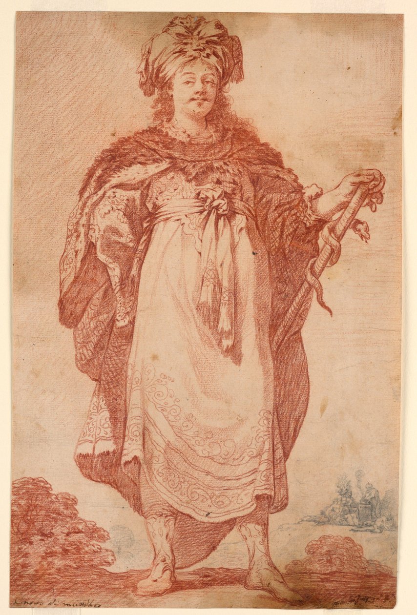 Tekening, Cleobolus, ca. 1650 door Unknown artistUnknown artist