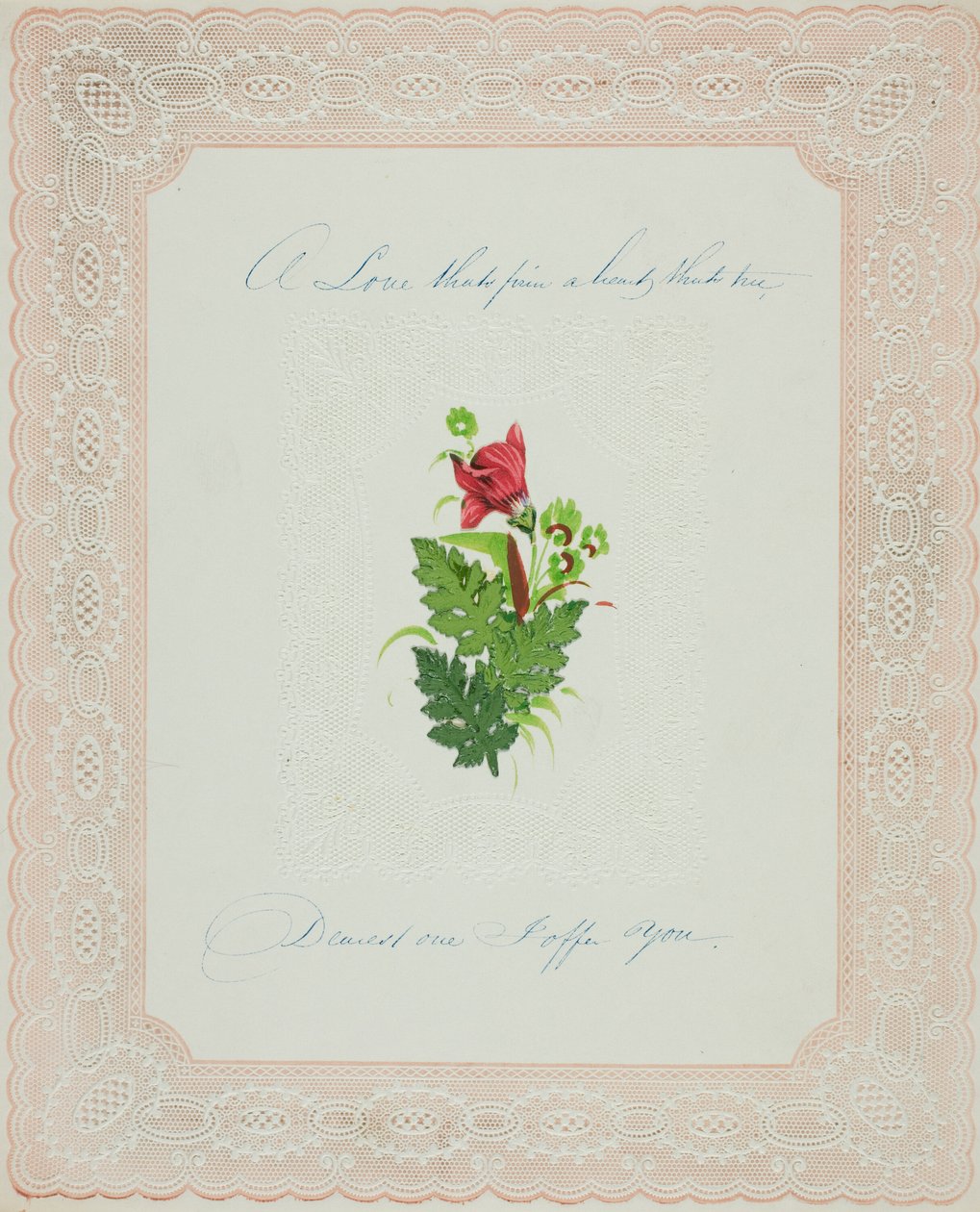 Een vaste liefde (valentijn) door Unknown artist
