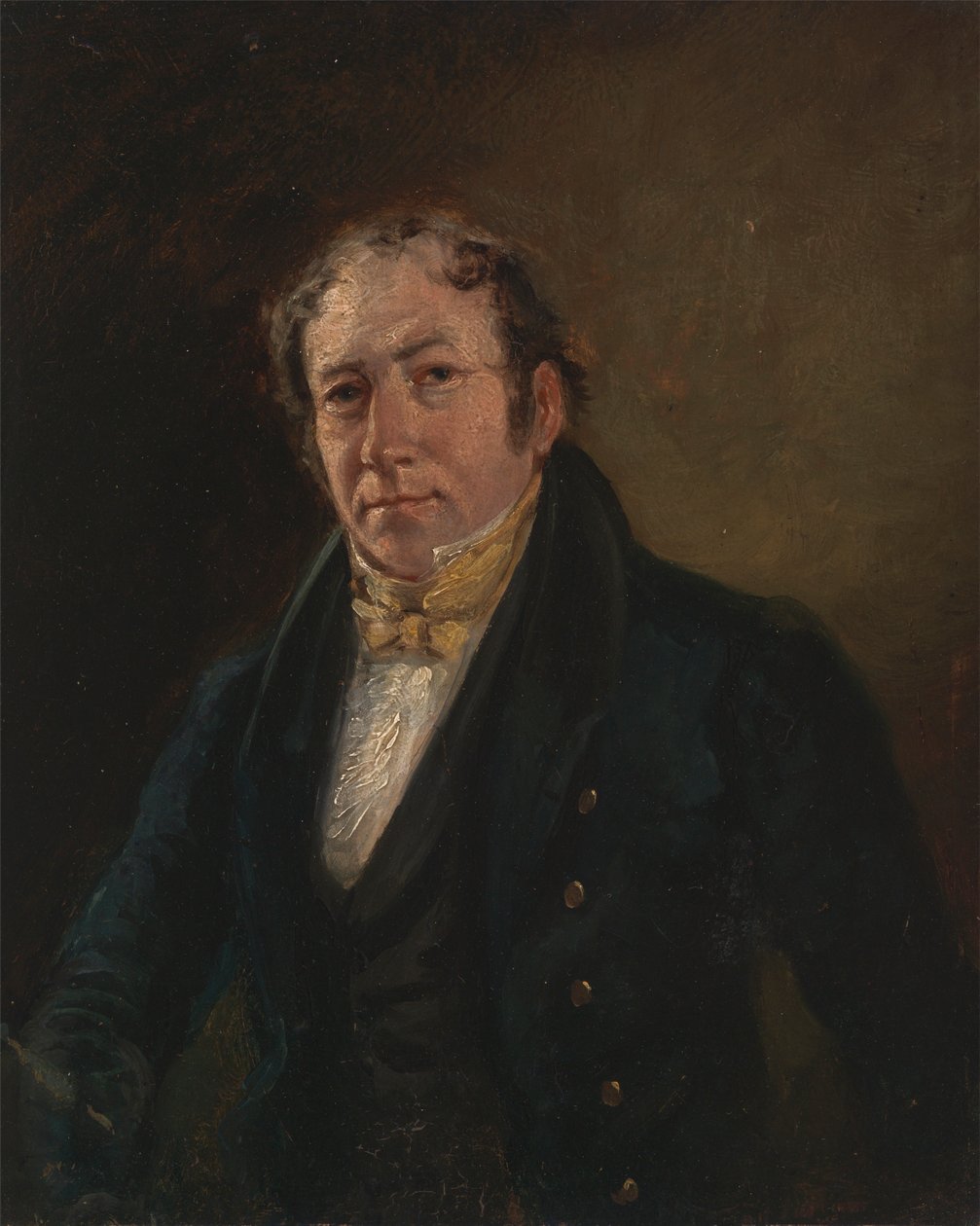 Een Man genaamd Thomas Bewick (?) door Unknown artist