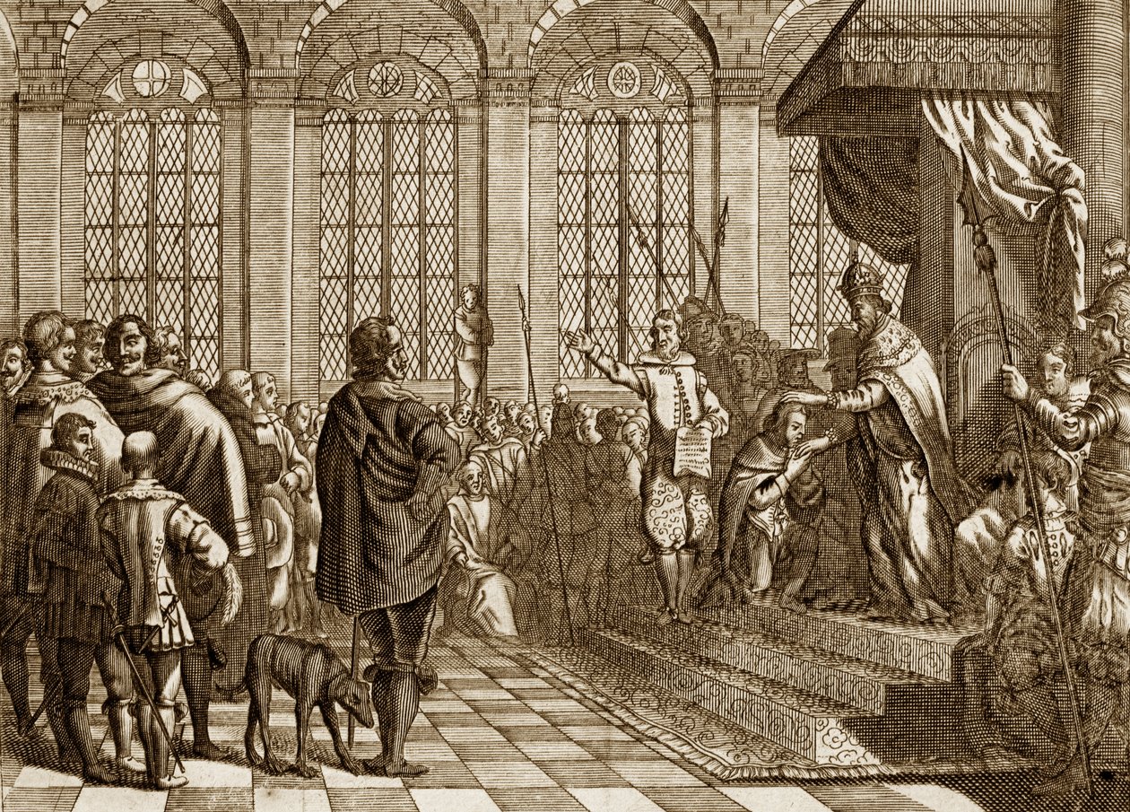 Abdicatie van KAREL V door Unknown artist