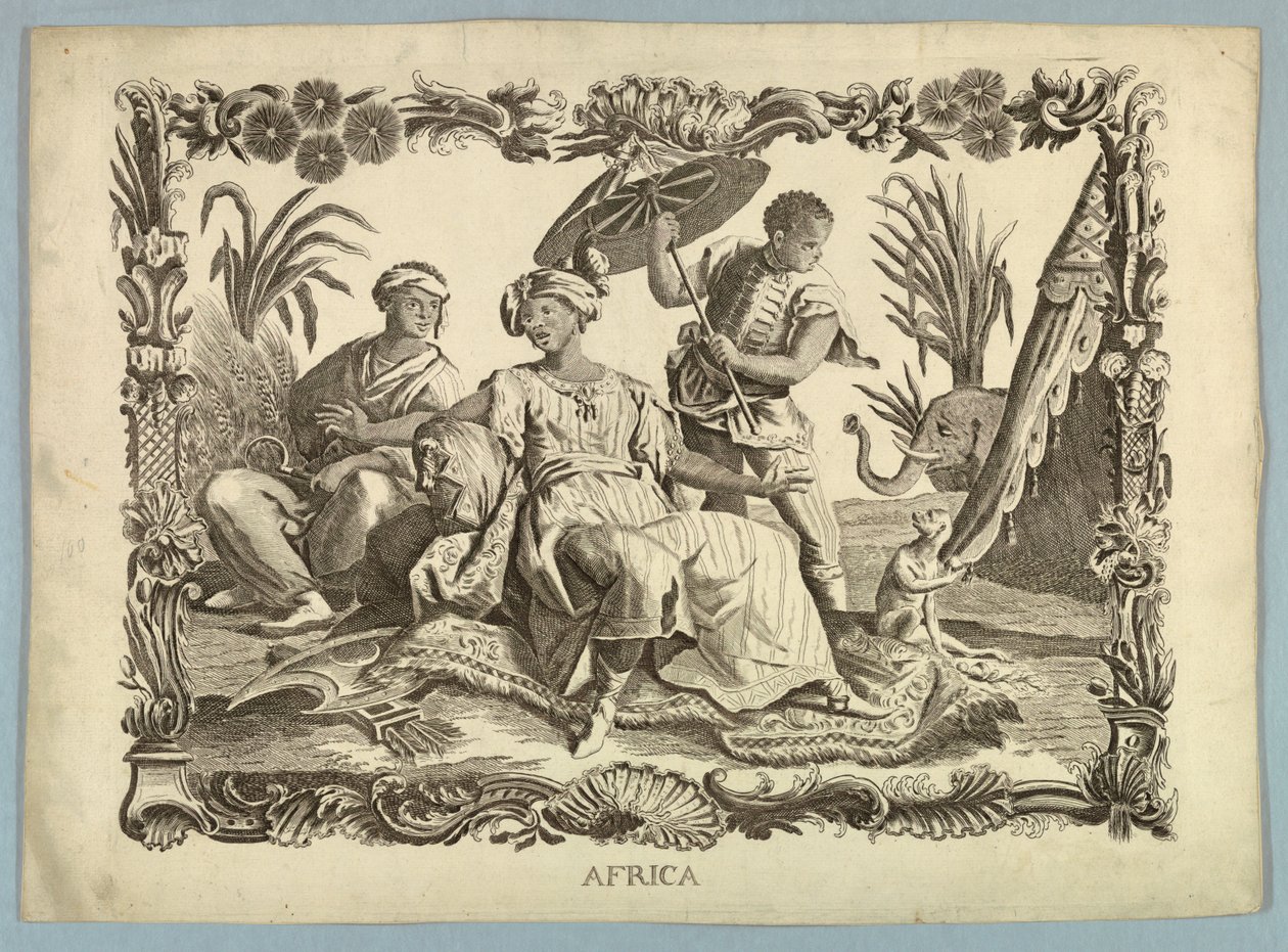 Afrika door Unknown artist