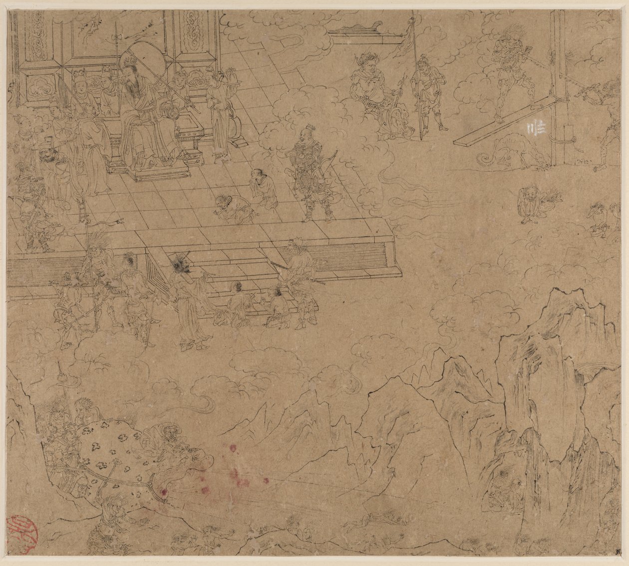Album van Daoïstische en Boeddhistische Thema
