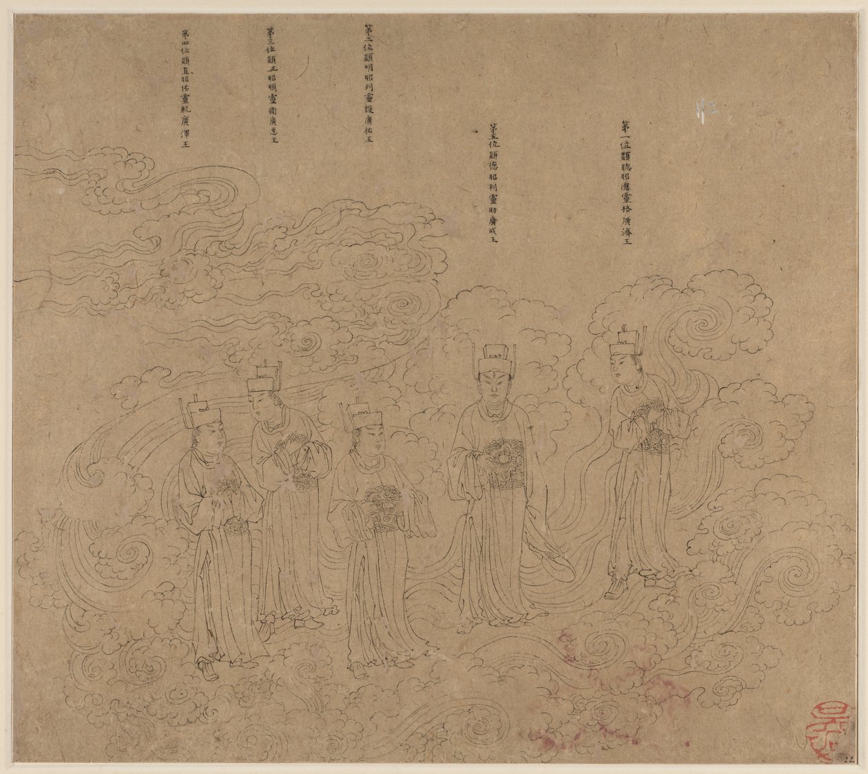 Album van Daoïstische en Boeddhistische Thema