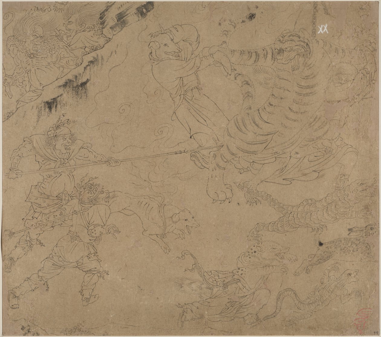 Album van Daoïstische en Boeddhistische Thema