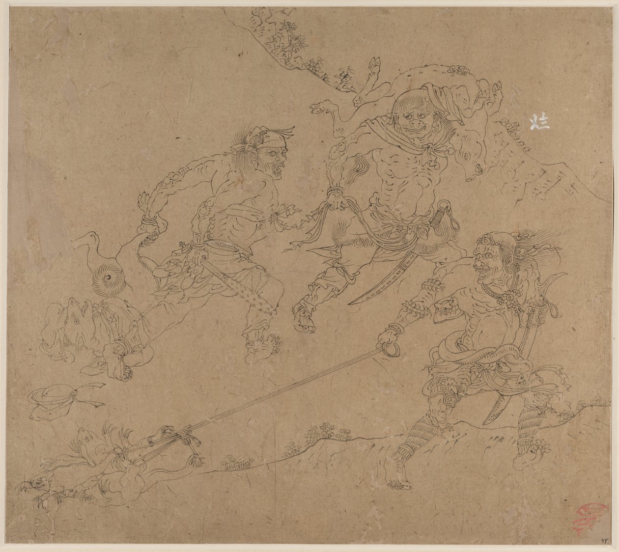 Album van Daoïstische en Boeddhistische Thema