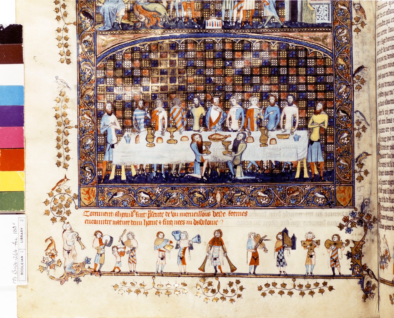 Alexanders reis naar de Hof van Eden, ca. 1400 door Unknown artist