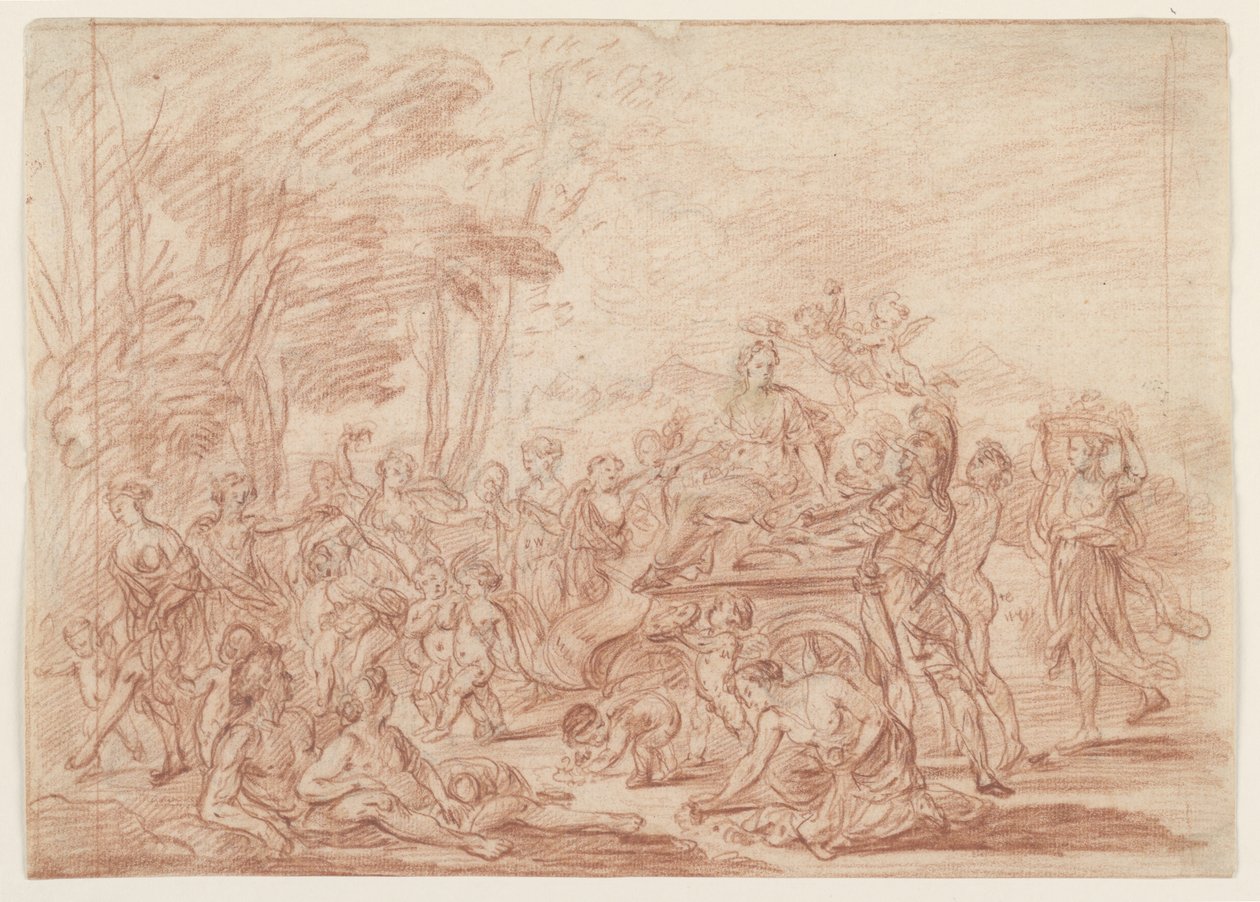 Allegorische Compositie door Unknown artist