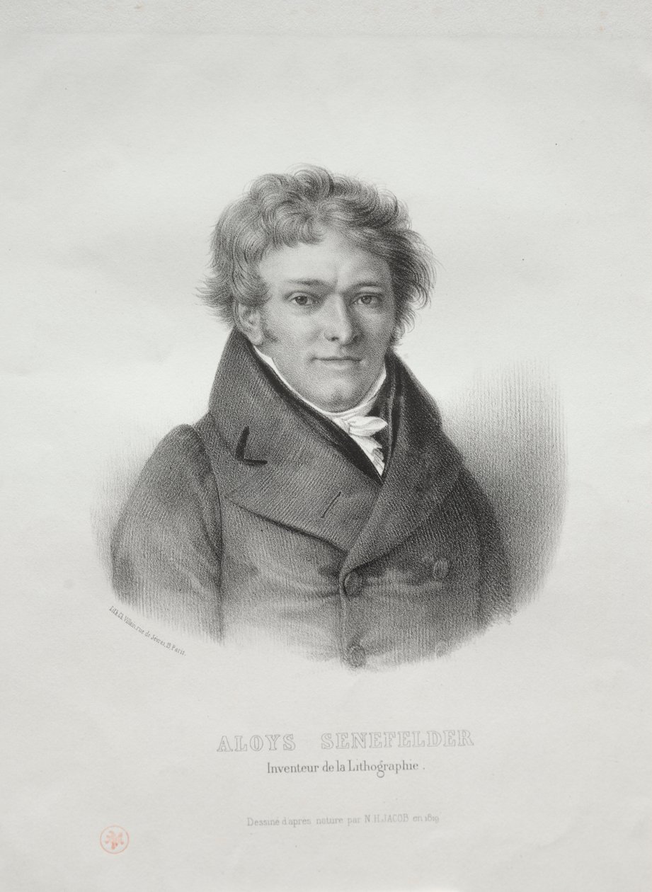 Aloys Senefelder door Unknown artist
