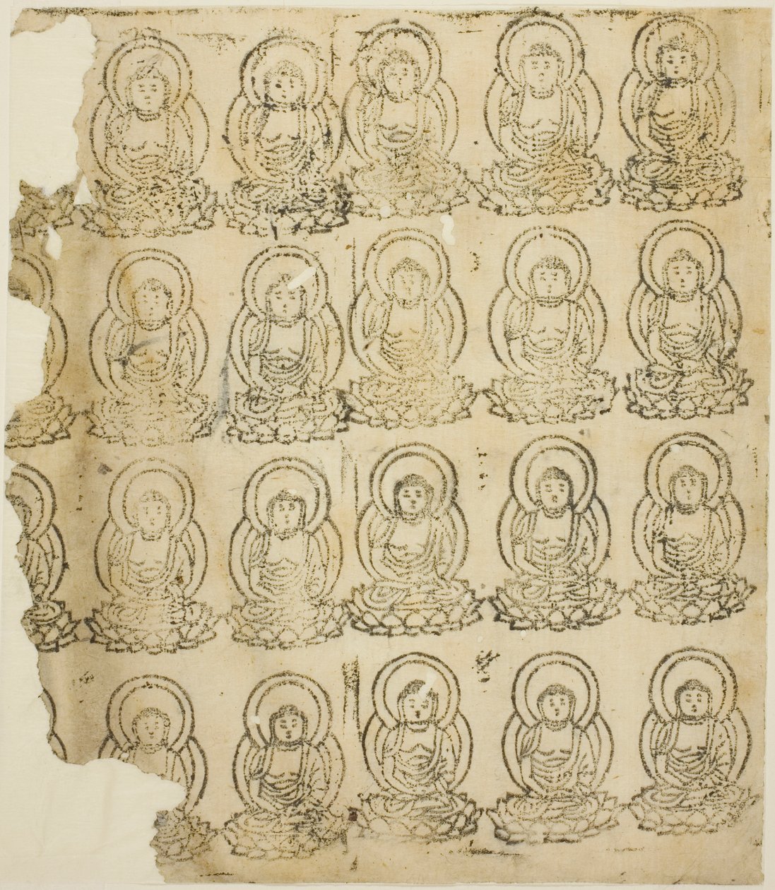 Amida Boeddha door Unknown artist