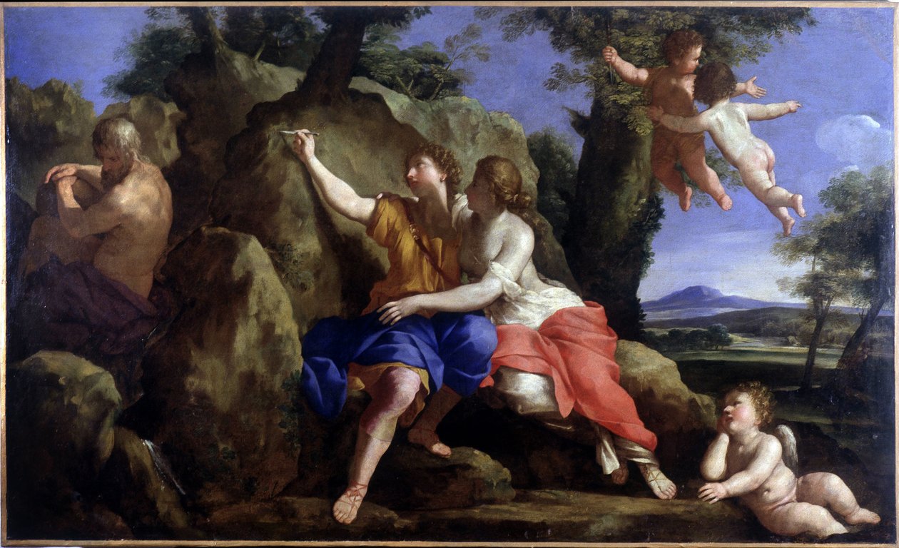 Angelique en Medore, anoniem door Unknown artist