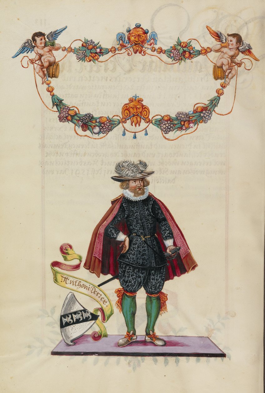 Anthony Derrer IV door Unknown artist