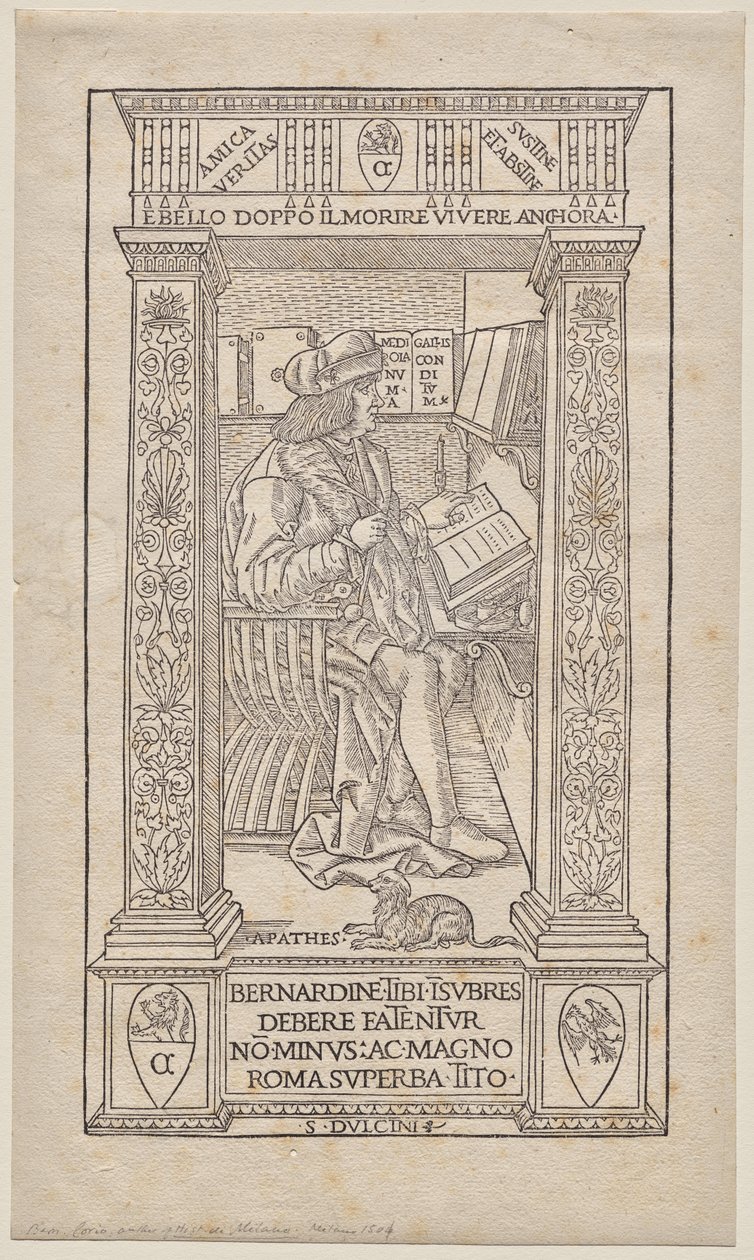 Bernardino Corio door Unknown artist