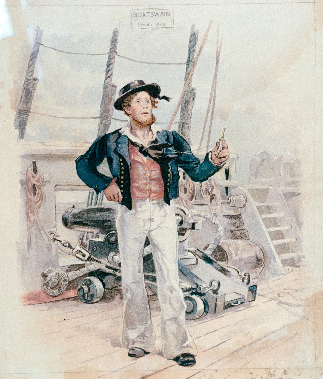 Bootsman, ca. 1820 door Unknown artist