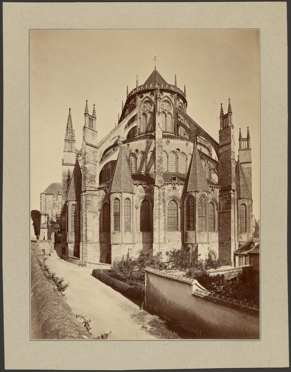 [Kathedraal van Bourges, Apsis]. door Unknown artist