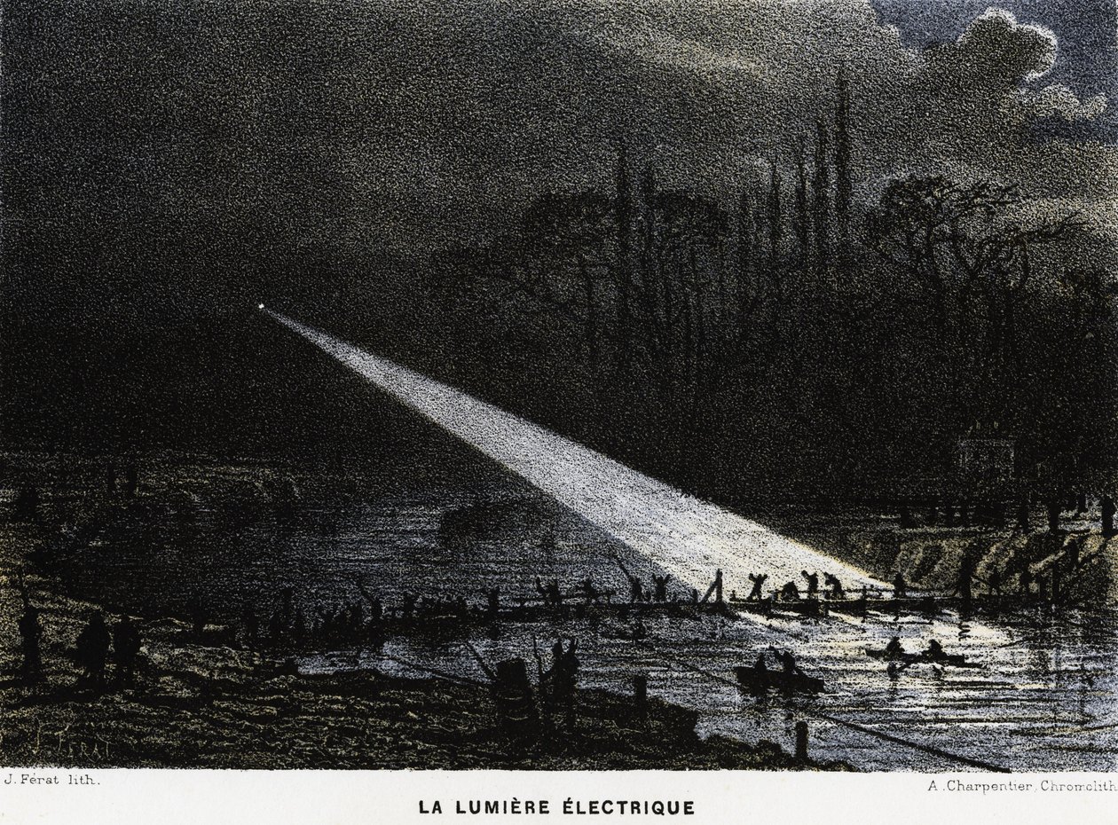 Bouw van verdedigingswerken over de Seine 