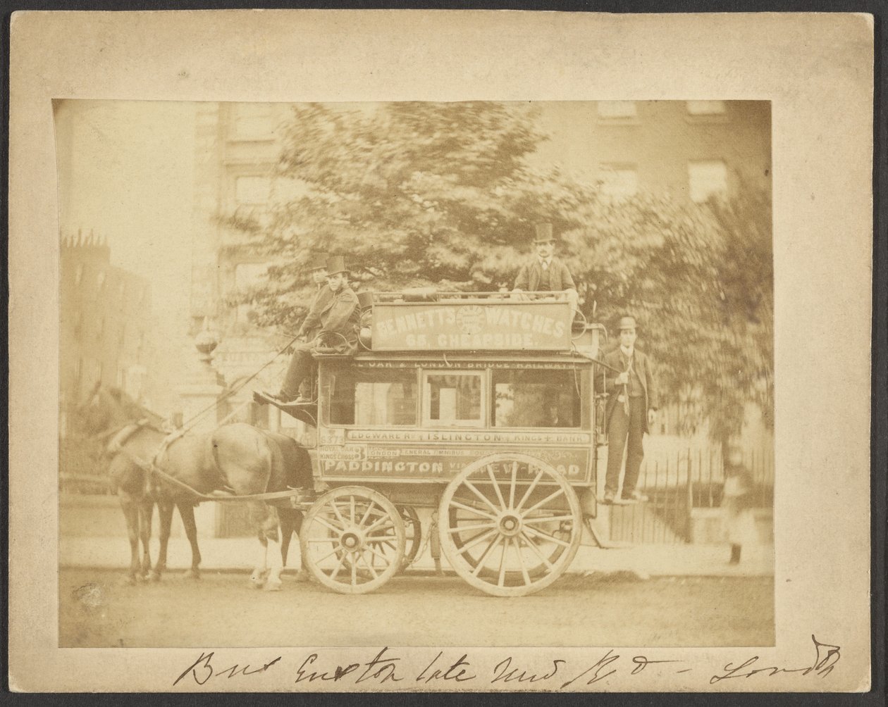 [Bus, Euston Road, Londen]. door Unknown artist