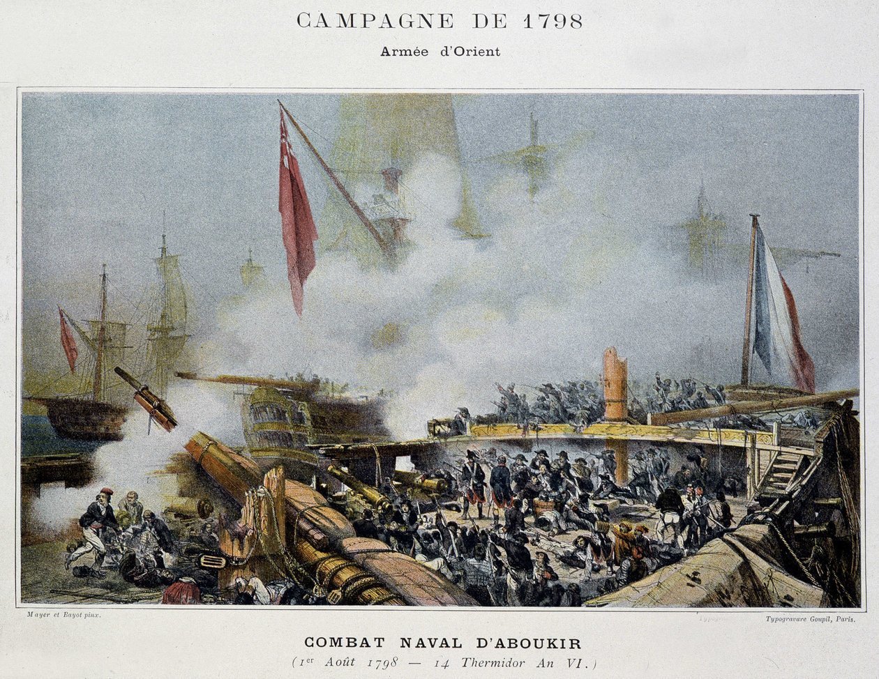 Campagne (Expeditie) van Egypte (1798-1801): de Slag bij Aboukir - in 