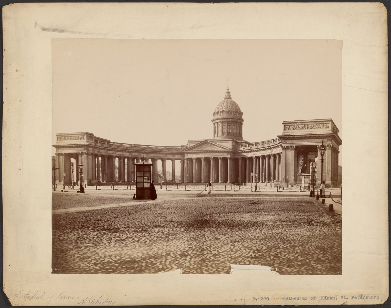Kathedraal van Kazan, St. Petersburg door Unknown artist