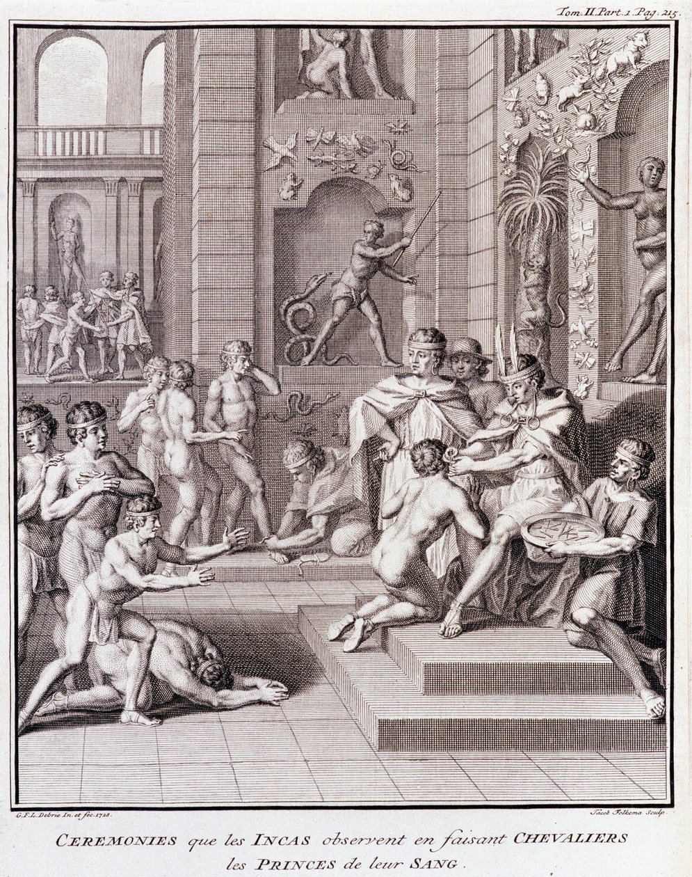 Ceremonies die de Inca