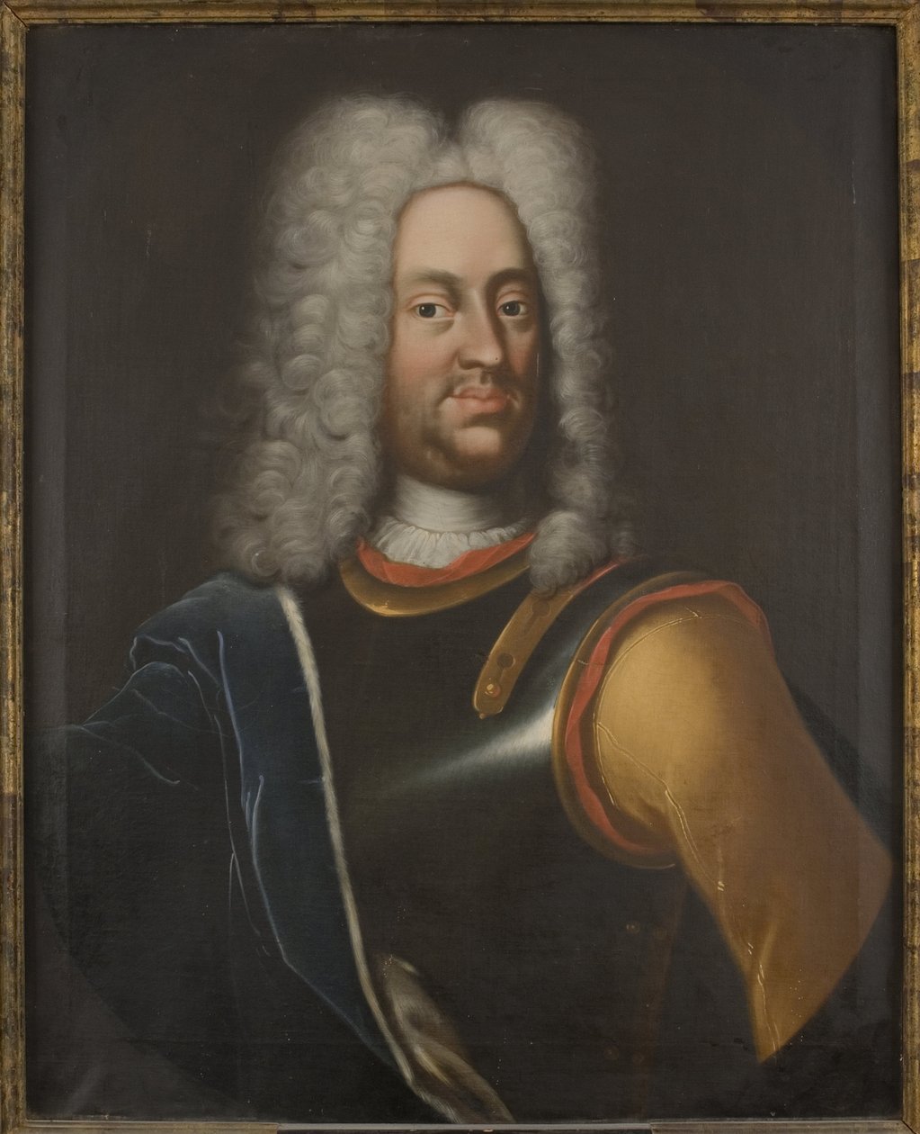 Portret van Karel I (1654-1730), Landgraaf van Hessen-Kassel door Unknown artist