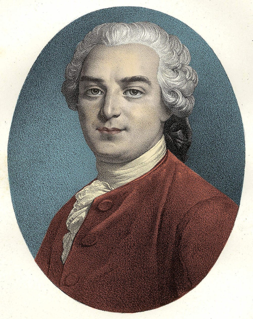 Charles Pinot Duclos, Franse romanschrijver en moralist door Unknown artist