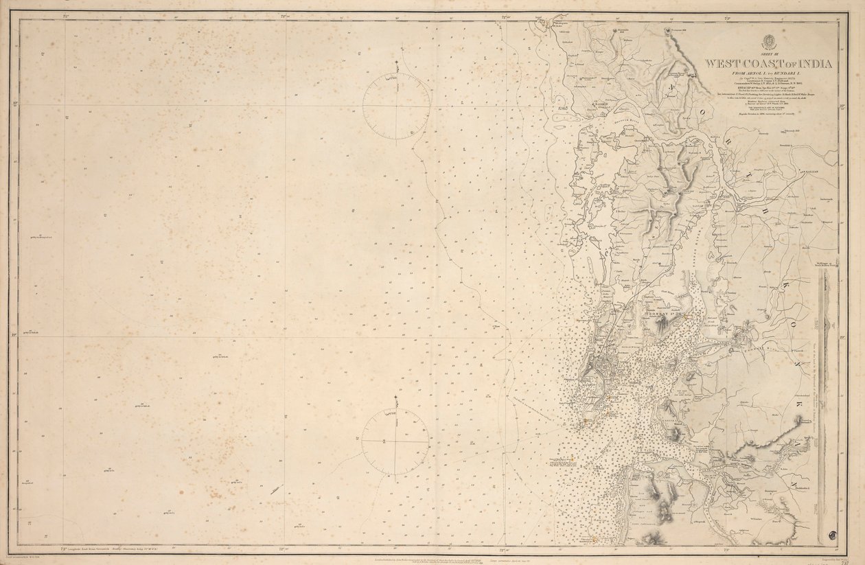 Kaart van Arnola Island door Unknown artist