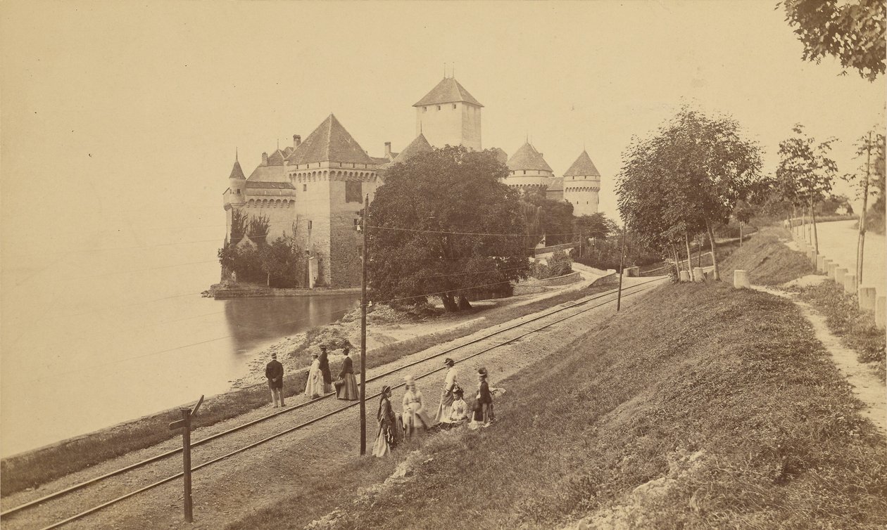[Kasteel van Chillon aan het Meer van Genève]. door Unknown artist