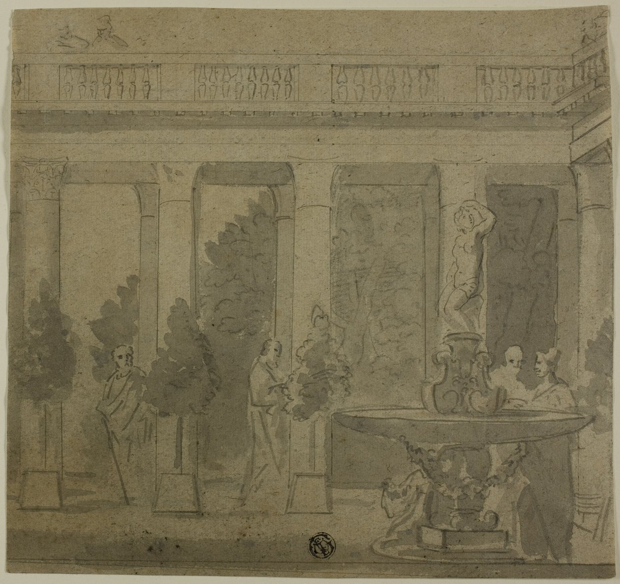 Klassieke Interieur Scène door Unknown artist