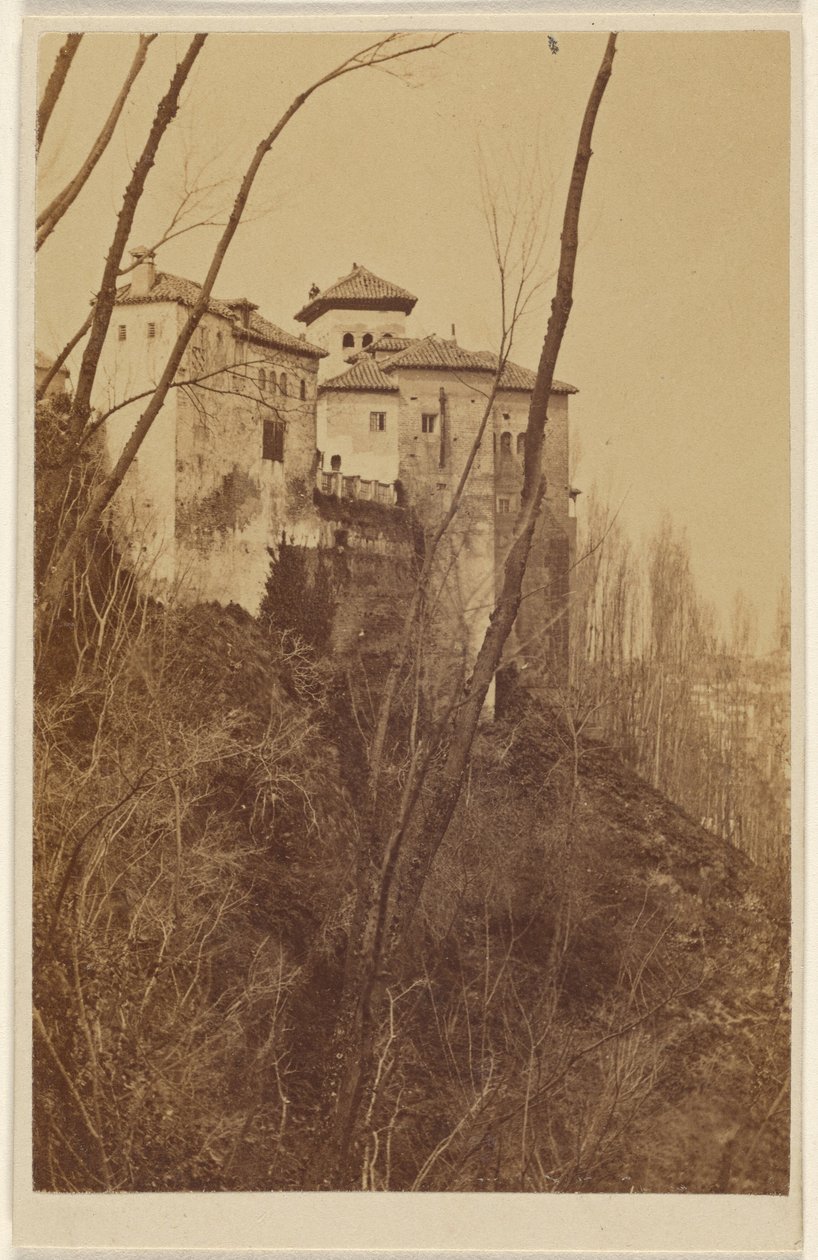 [Close view van het Alhambra, Granada, Spanje]. door Unknown artist