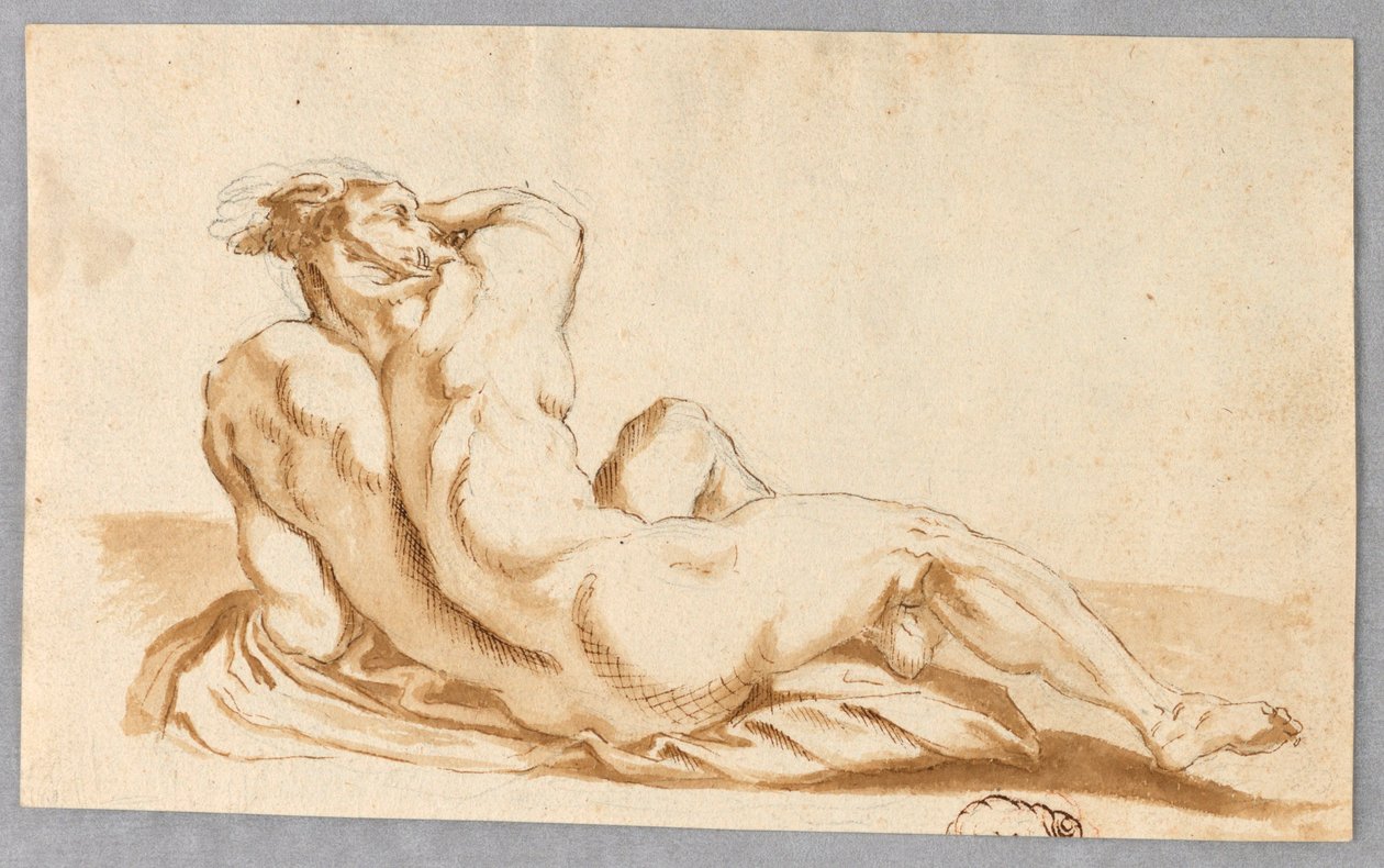Metgezel van Odysseus die in een Varken Verandert door Unknown artist